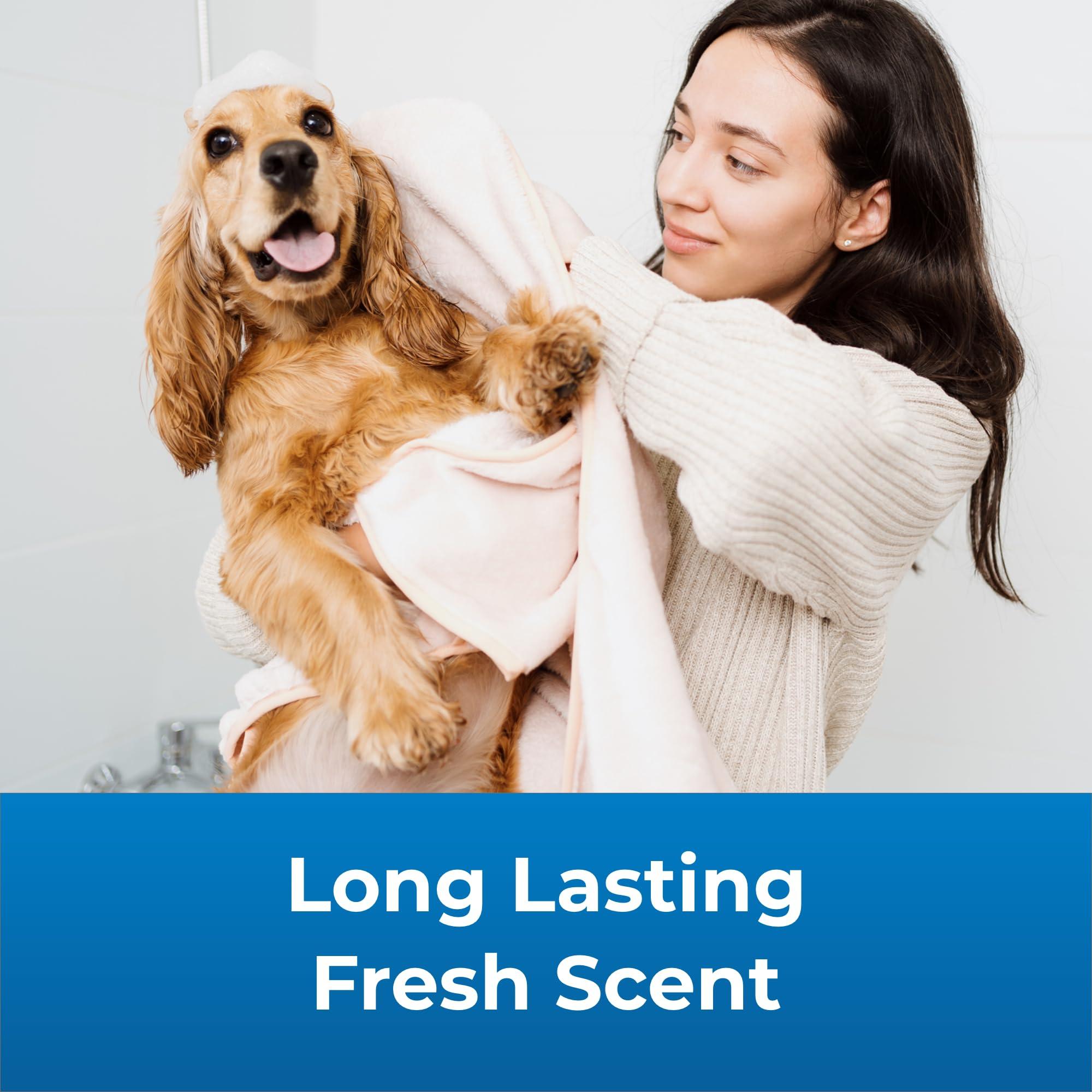 PetAg Fresh ’n Clean Scented Shampoo, Classic Fresh Scent - 1 Gallon - Moisturizes with Vitamin E & Aloe Vera - Strengthens & Repairs Coats - Soap Free - Image 3