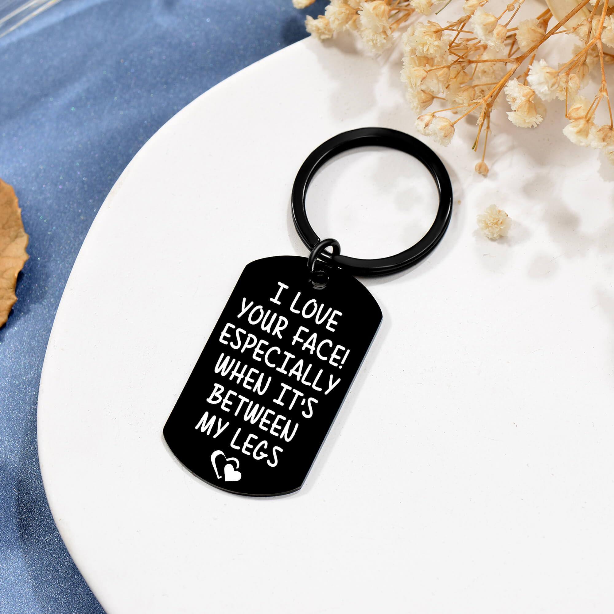 Coolvy Valentines Day Gifts for Him Drive Safe Keychains for Boyfriend Husband Birthday Anniversary Christmas Gifts From Wife - Image 7