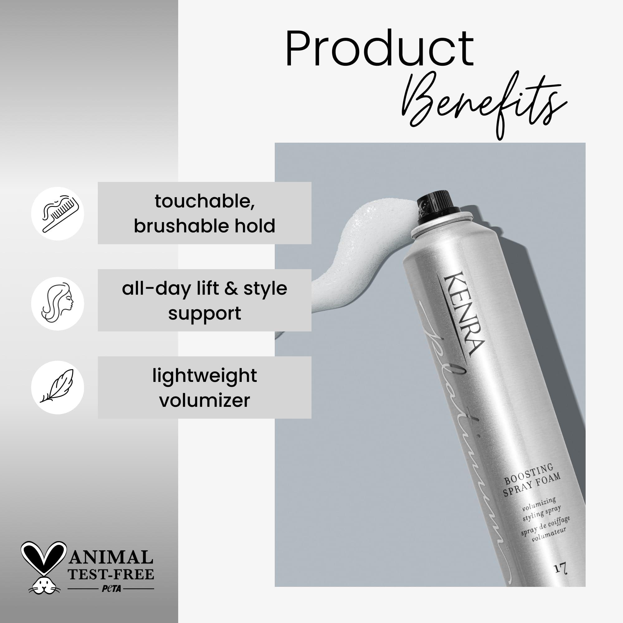 Kenra Platinum Boosting Spray-Foam 17 | Volumizing Styling Spray - Image 2