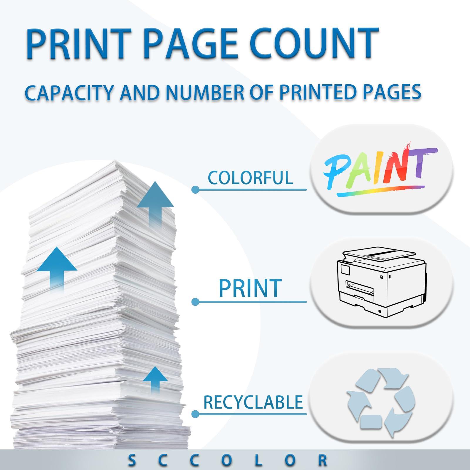 VersaLink C7000 High Capacity Toner Cartridges Compatible 106R03757 106R03758 106R03759 106R03760 Toner Replacement for Xerox VersaLink C7000 C7000DN C7000N Printer(4-Pack,Black Cyan Yellow Magenta) - Image 3