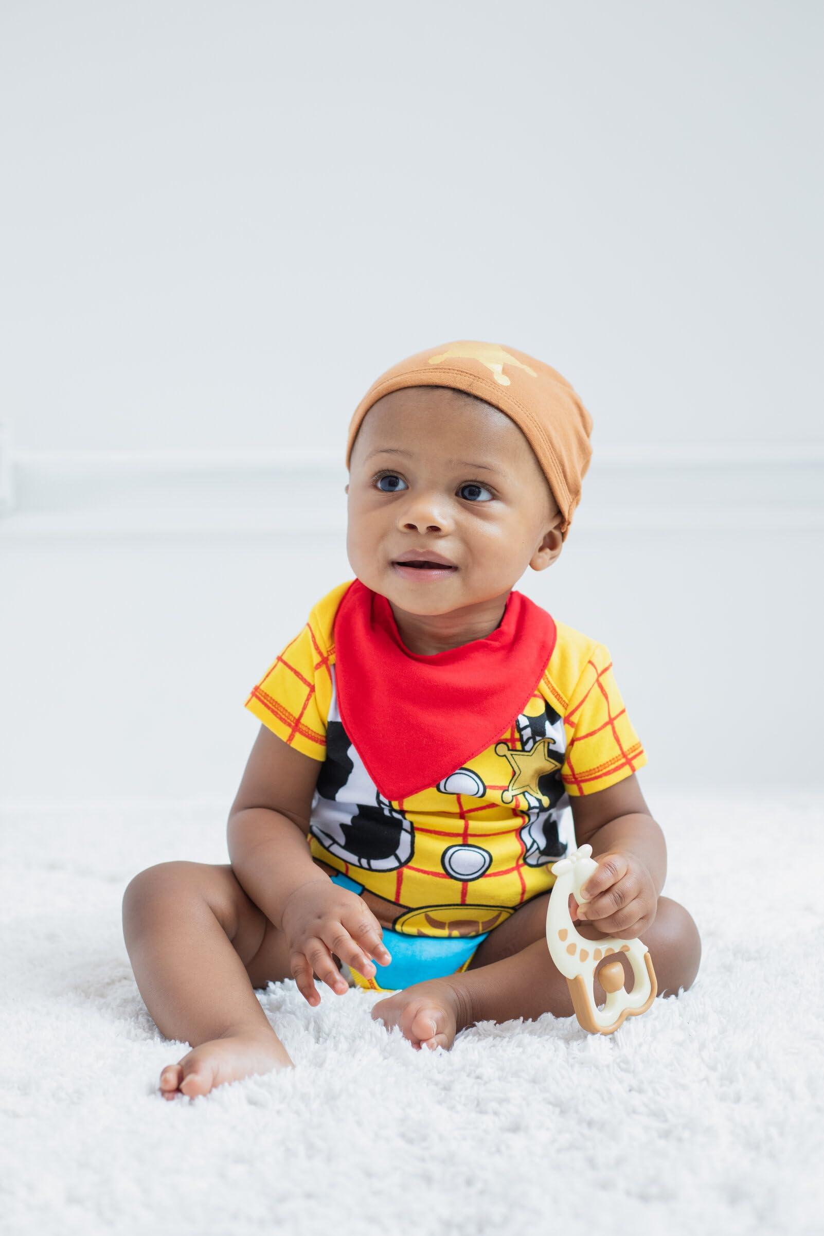 Disney Cosplay Baby Bodysuit and Hat Set Newborn to Infant Sizes (Newborn - 24 Months) - Image 4