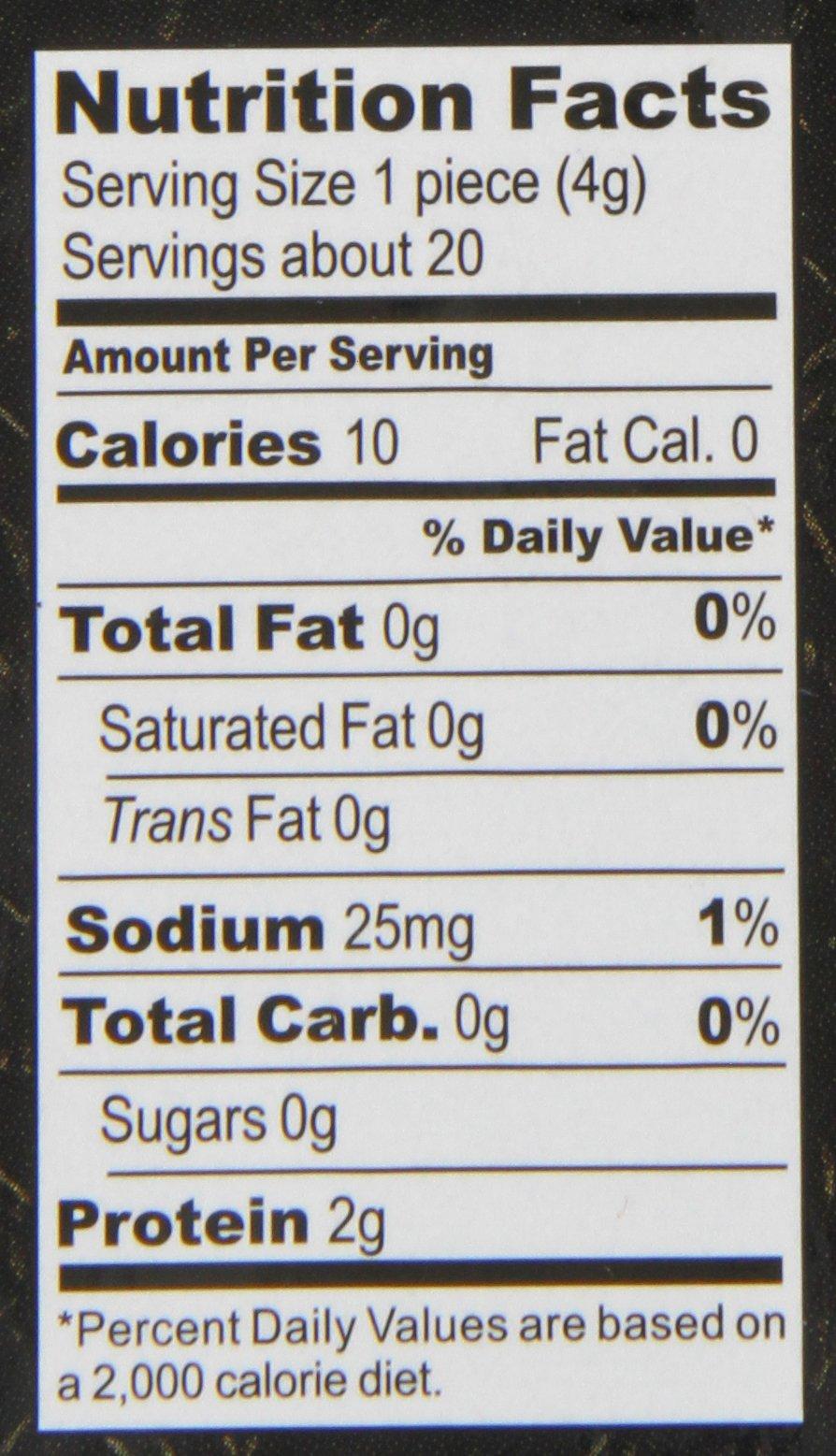 Roland Foods Sesame Sushi Wrap, Sourced in the USA, 20-Count Package - Image 3