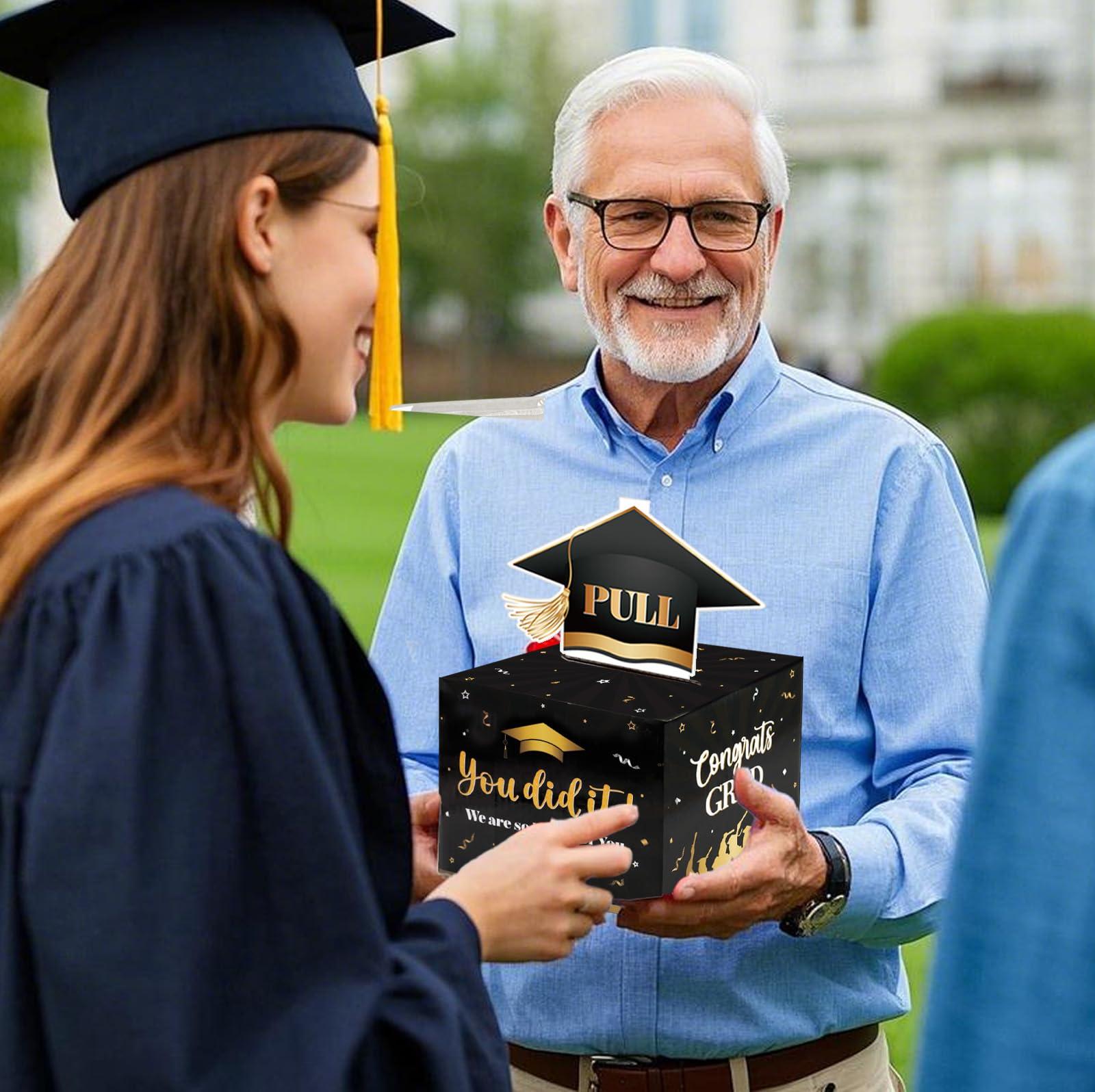 Graduation Money Box for Cash Gift Graduation Gifts for Him Her College High School Congrats Grad Surprise Money Holder - Image 2