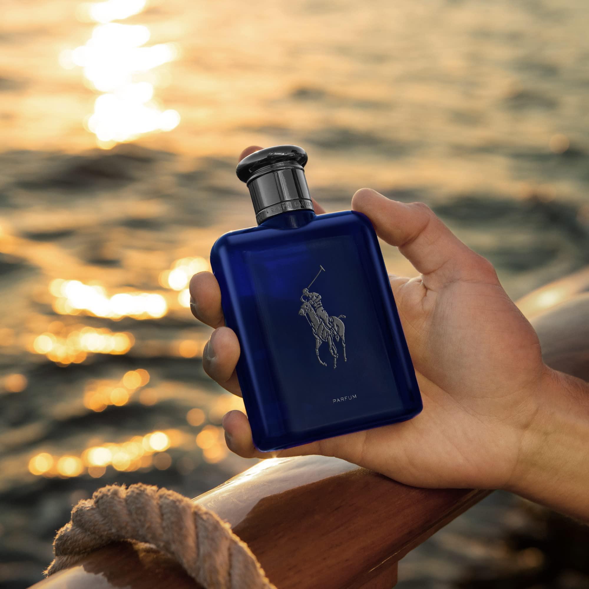 RALPH LAUREN FRAGRANCES - Polo Blue - Parfum - Men's Cologne - Aquatic & Fresh - With Citrus, Oakwood, and Vetiver - Intense Fragrance - Image 3
