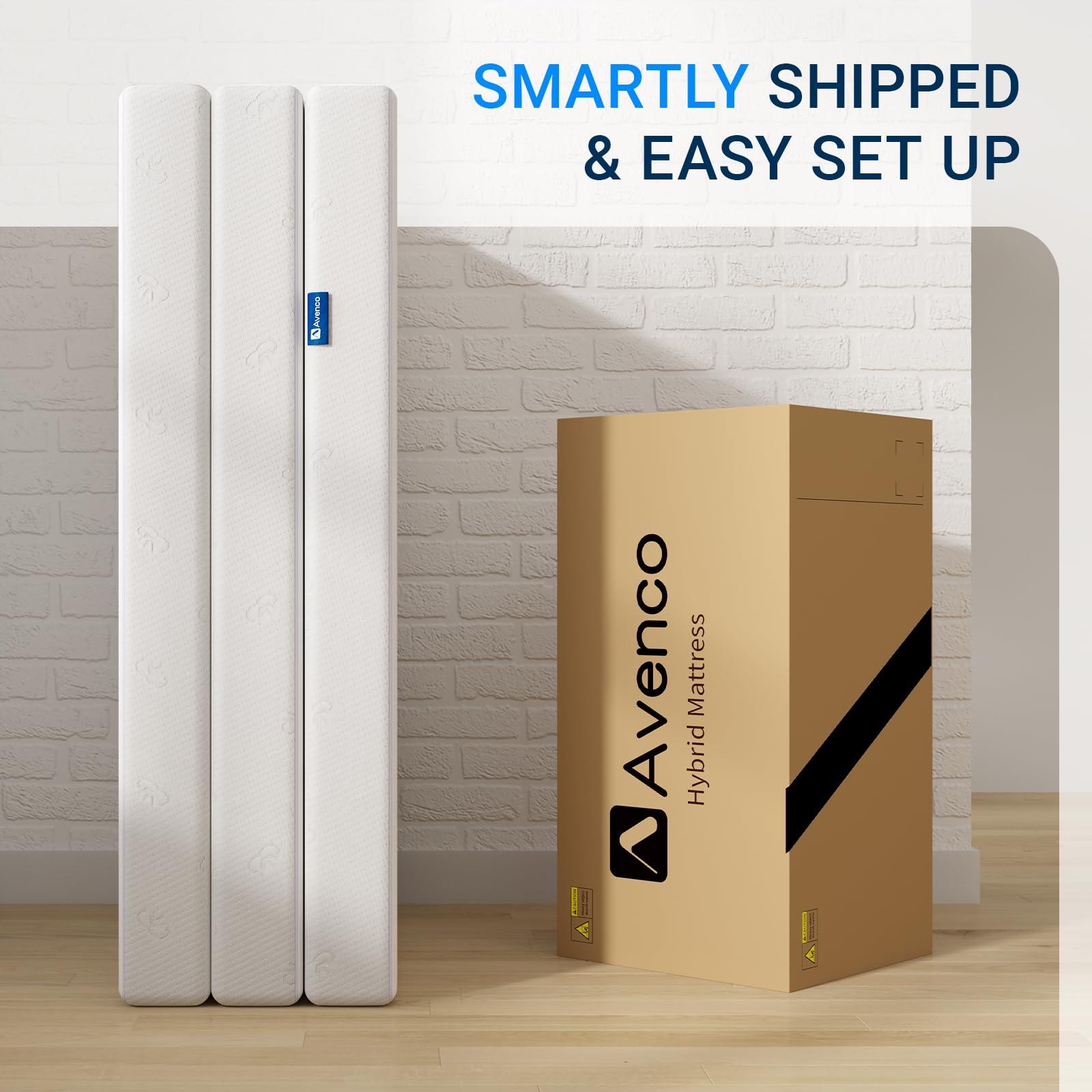 Avenco Folding Mattress, 4 Inch Trifold Mattress, Twin Size Folding Mattress for Indoors, RV/Camper Van, Travel, Camping, Guest Room-Breathable Cover & Non-Slip Bottom - Image 7