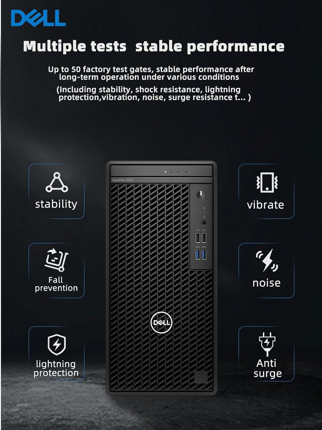 DELL Optiplex 3000 Tower Business Desktop Computer | 12th Gen Intel Core i5-12500 Processor | 32GB RAM | 1TB SSD | WiFi | DVD-RW | HDMI | Display Port(Support 4K) | Windows 11 Pro - Image 7