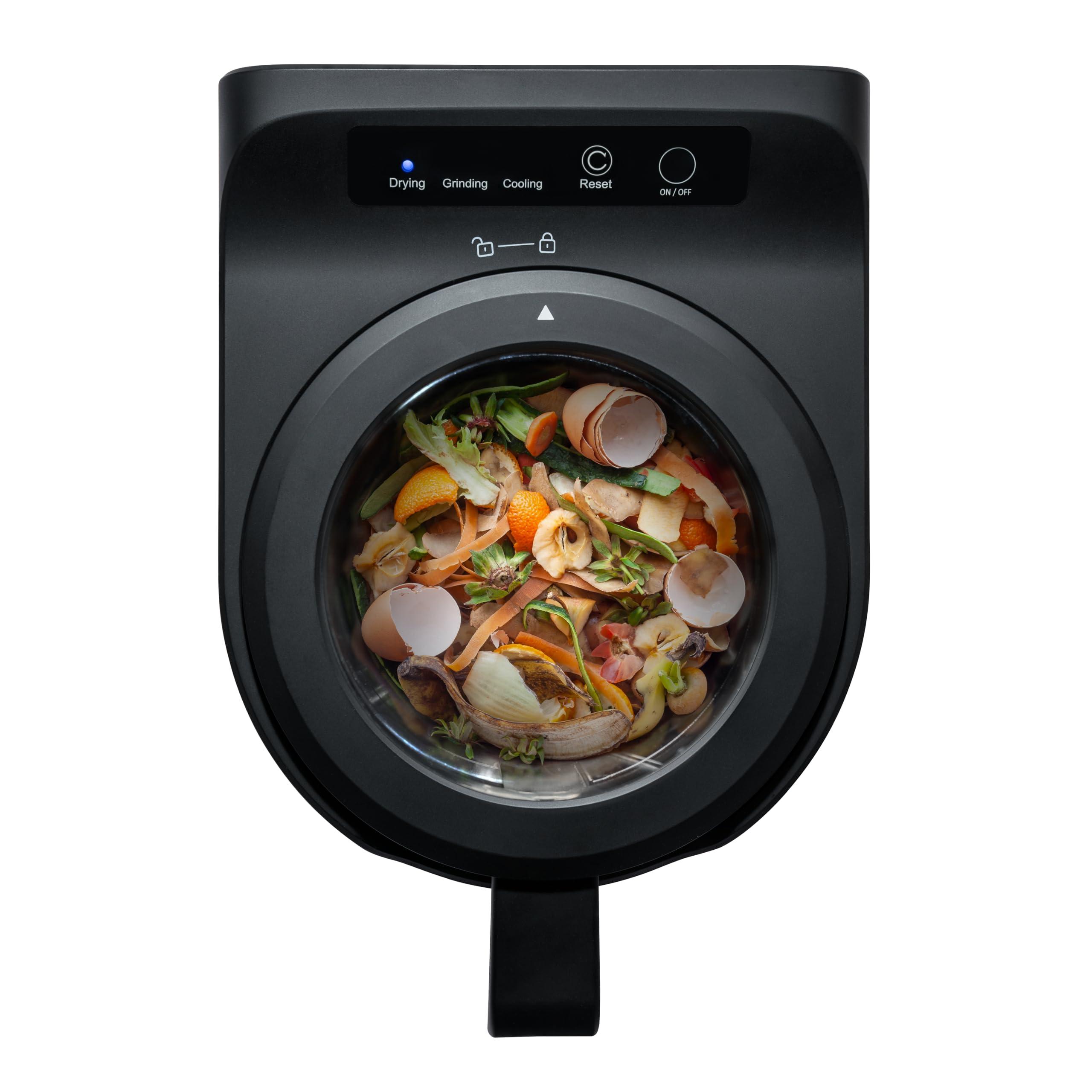 Luma Electric Kitchen Composter, 2.5L Capacity Odorless Countertop Compost Bin with Lid Clear-View Window, Smart Trash Can for Food Disposal, Turn Food Waste into Nutrient-Rich Plant Food - Image 14