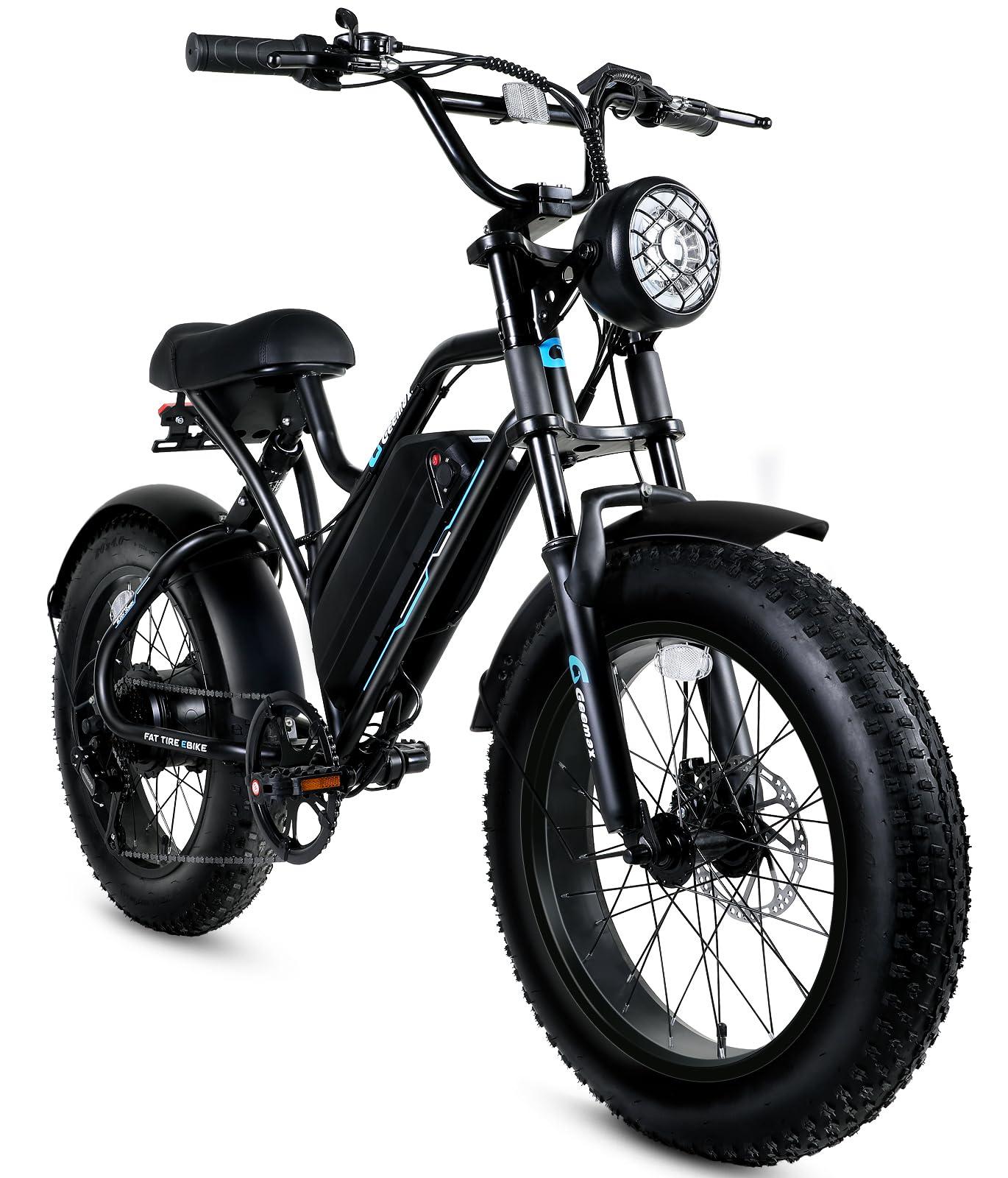 Fat Tire Electric Bike for Adults,1500W 32 Mph Top Speed Motorcycle Design Ebike, 48v 15.6AH 25-50 miles Long Range E Bike for Men and Women,All Terrain Motorbikes 20x4" Adult Electric Bicycles E-bike - Image 7