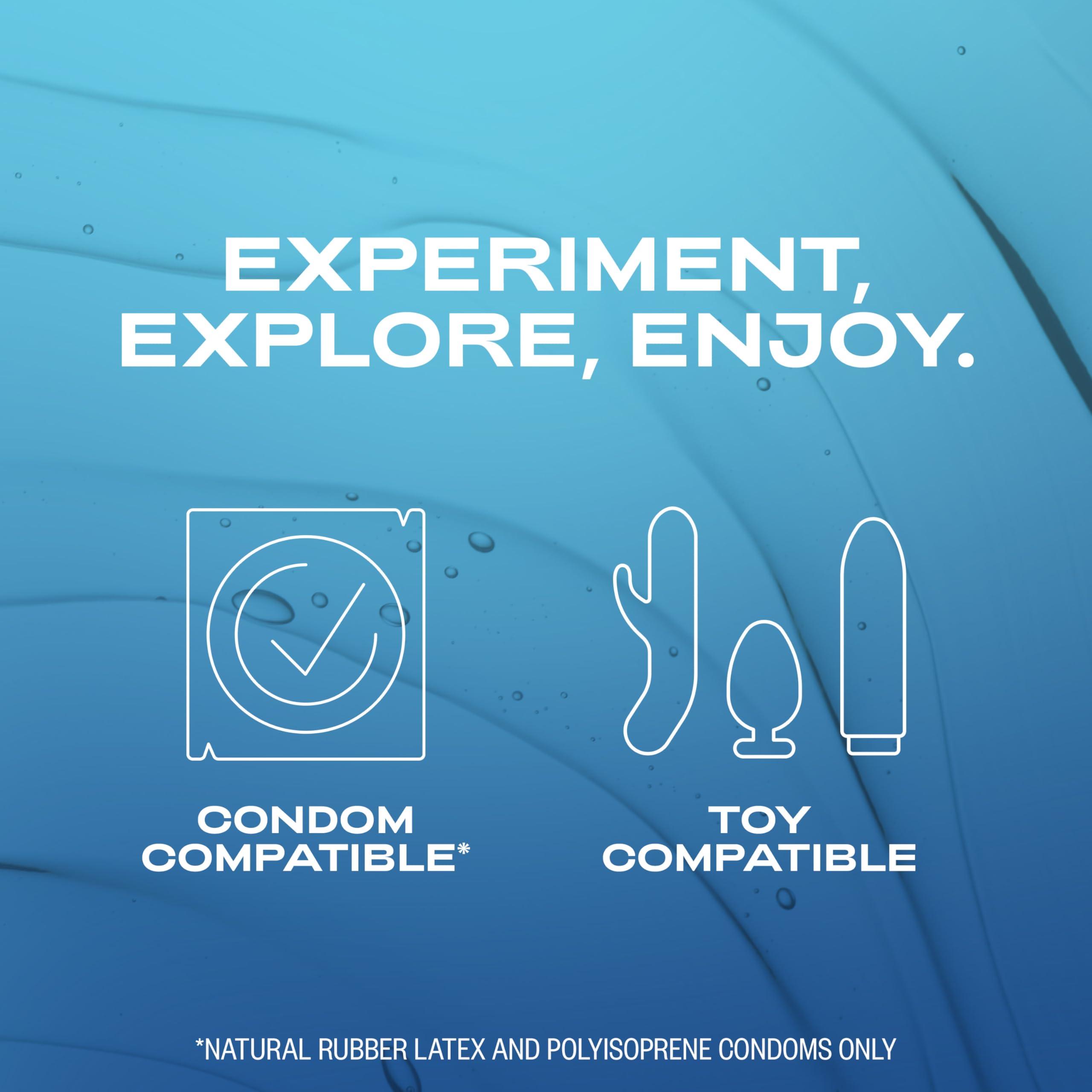 K-Y Jelly Water Based Lube for Sex, Anal Lube, Non-Greasy Water Based Personal Lubricant, pH Friendly Sex Lube Can Be Used with Sex Toys for Women & Male Sex Toys, Condom Friendly Personal Lube, 2 oz - Image 5