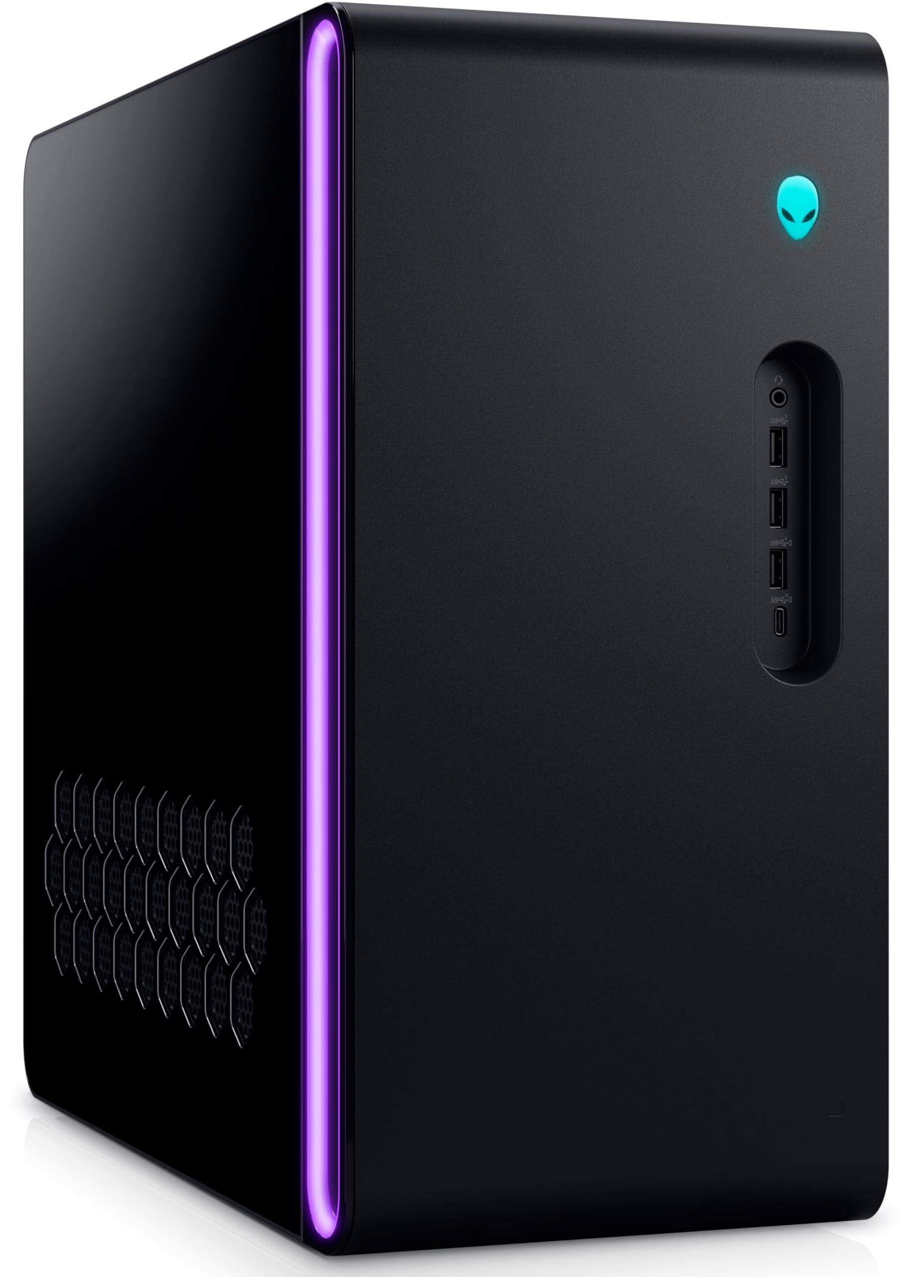 Alienware Aurora R16 Gaming Desktop PC (20-Core Intel i7-14700F, GeForce RTX 4060 Ti 8GB, 32GB DDR5 RAM, 1TB SSD, 240mm AIO Liquid Cooling, RJ-45, WiFi 6E, BT 5.3, KB&M, Win 11 Home) - Image 7
