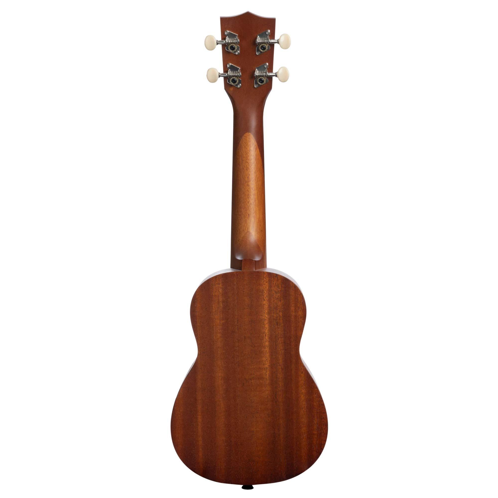 Makala Soprano Ukulele by Kala MK-S Bundle with a Tote Bag, Tuner and Lumintrail Polishing Cloth - Image 4
