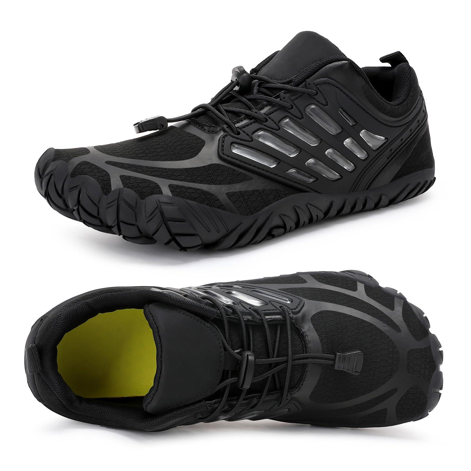 MeXYZ Barefoot Shoes Men Wide Toe Box Zero Drop Minimalist Shoes for Workout Cross-Trainer Walking Hiking Water Weightlifting Grounded Footwear