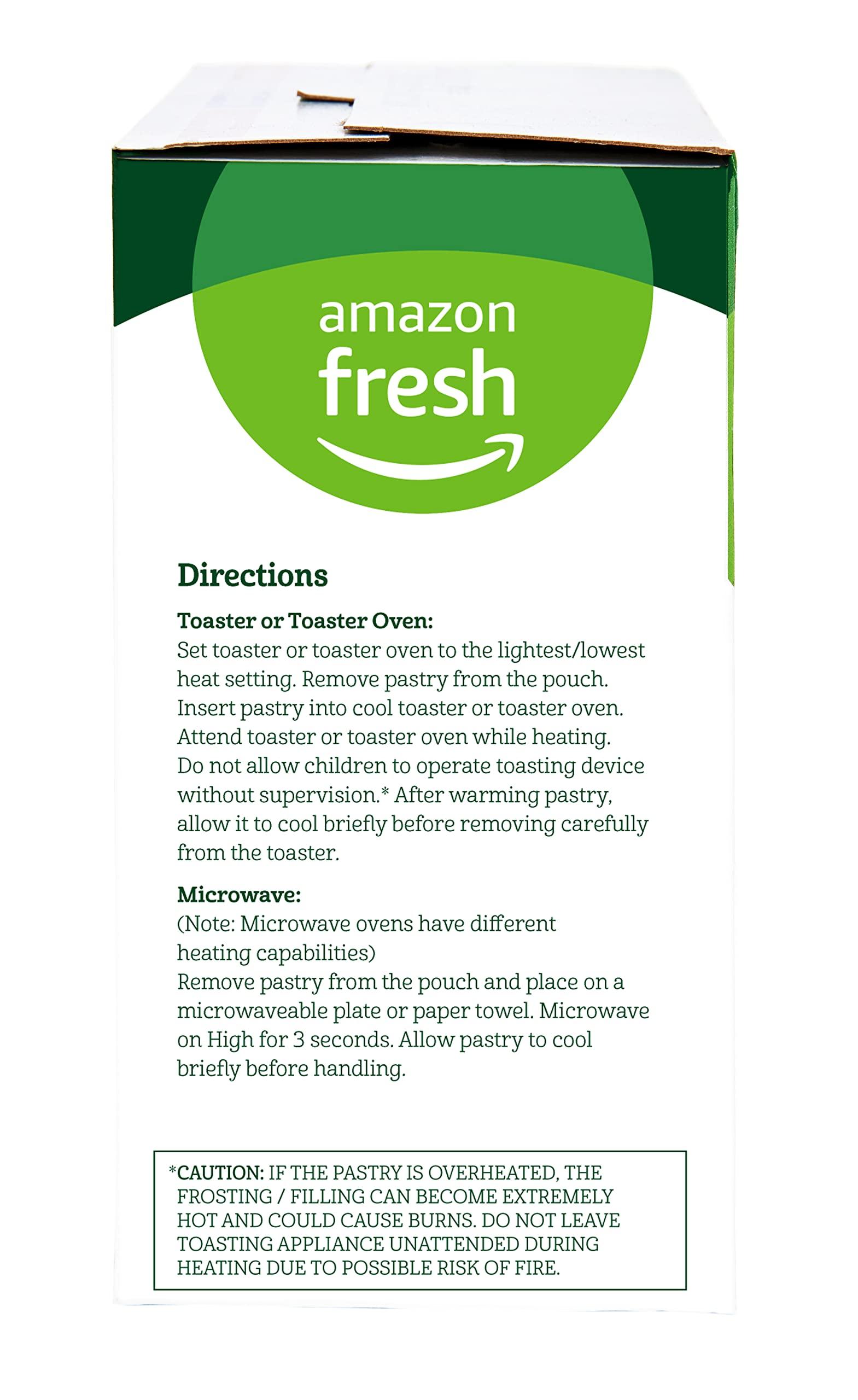 Amazon Fresh - Toaster Pastries Variety Pack (Strawberry, Blueberry, Cherry), Packing May Vary - Image 3
