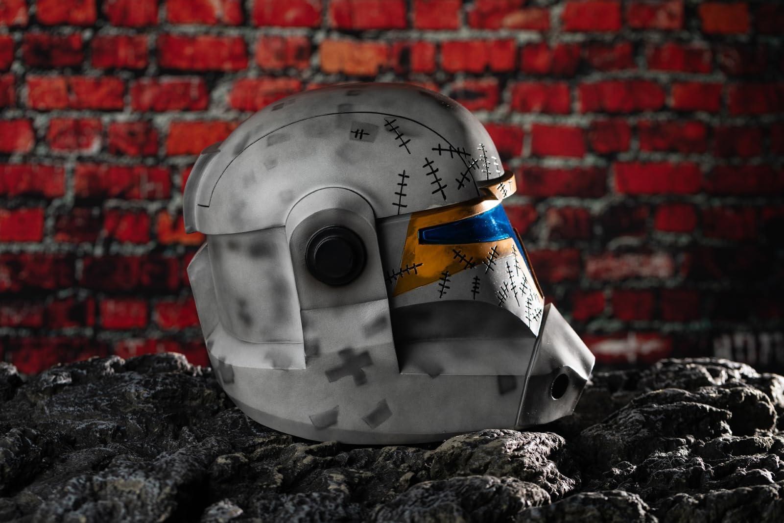 Evere SW Clone Arc Commander Helmet Cosplay Deluxe Halloween Collectible Prop - Image 7