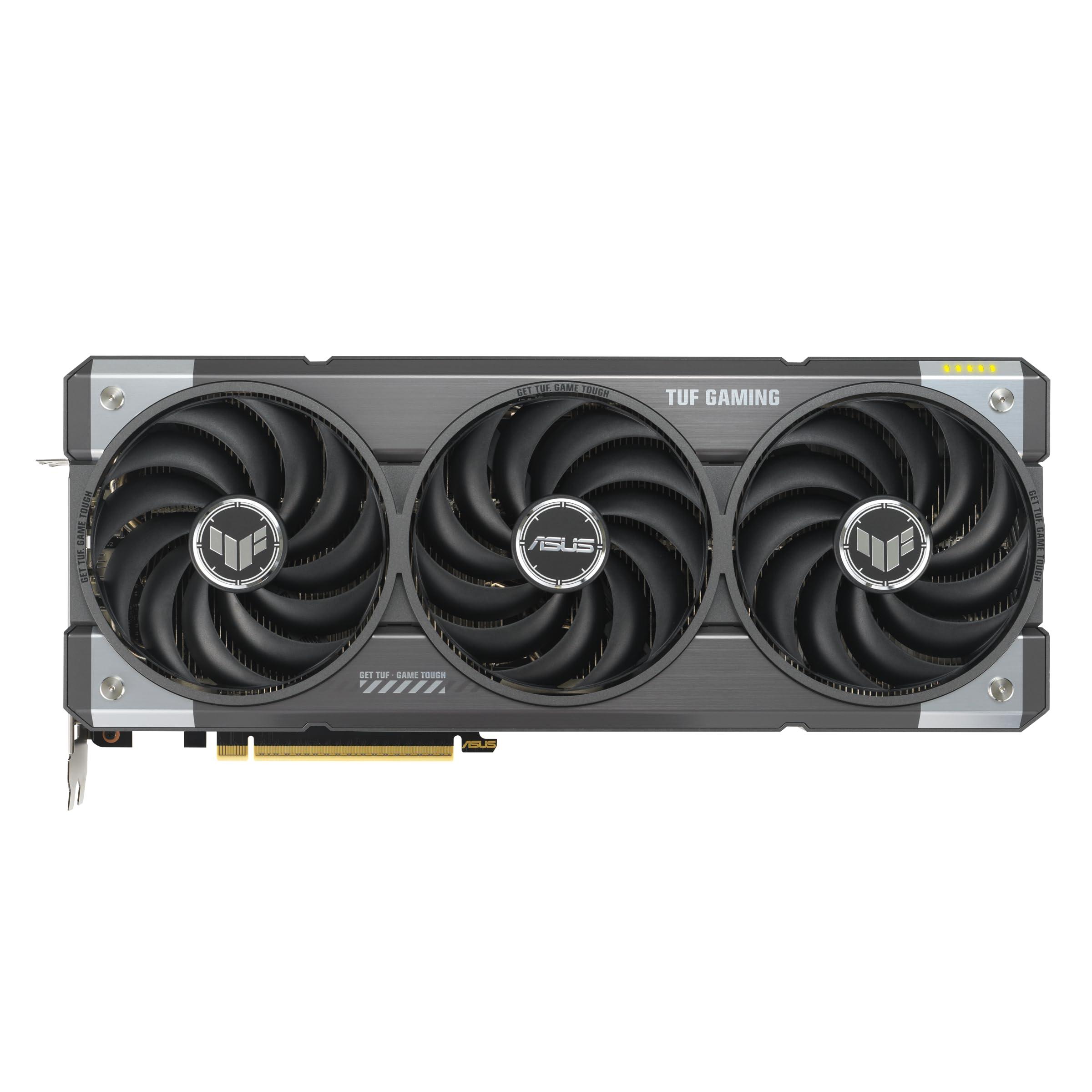 ASUS TUF Gaming GeForce RTX ™ 5070 Ti 16GB GDDR7 OC Edition Gaming Graphics Card (PCIe® 5.0, HDMI®/DP 2.1, 3.125-slot, Military-Grade Components, Protective PCB Coating, axial-tech Fans) - Image 7