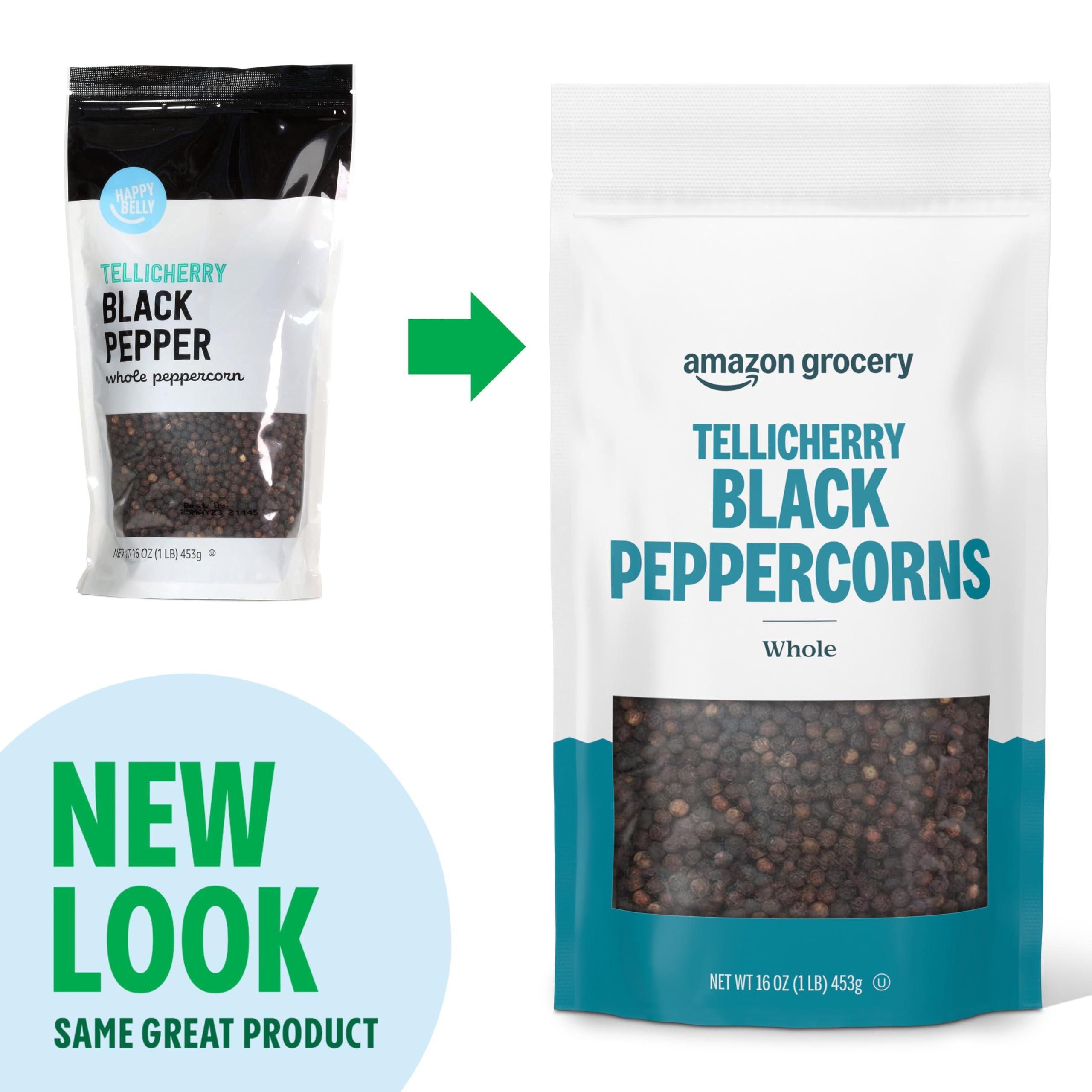 Amazon Grocery, Tellicherry Whole Black Peppercorn, 16 Oz (Previously Happy Belly, Packaging May Vary) - Image 2