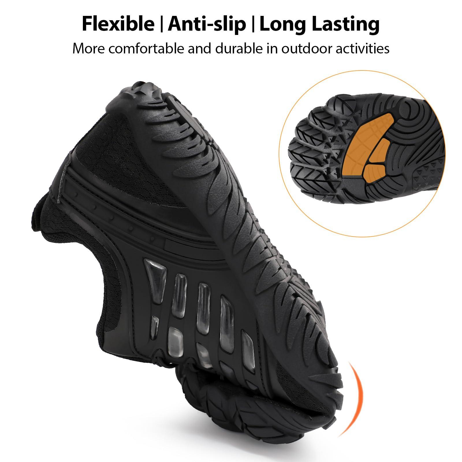 MeXYZ Barefoot Shoes Men Wide Toe Box Zero Drop Minimalist Shoes for Workout Cross-Trainer Walking Hiking Water Weightlifting Grounded Footwear - Image 5