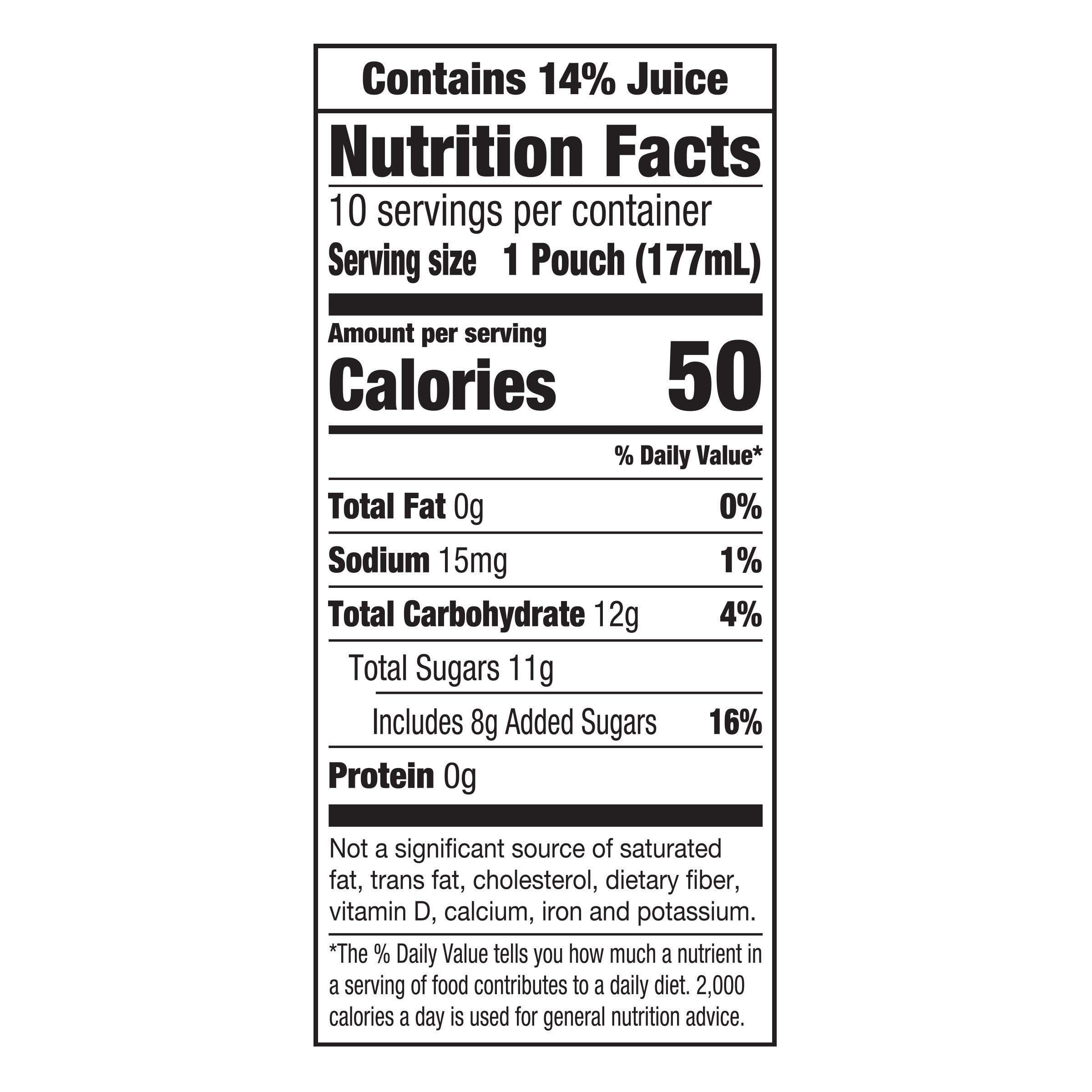 Capri Sun Pacific Cooler Mixed Fruit Flavored Juice Drink Blend, 10 ct Box, 6 fl oz Pouches - Image 11
