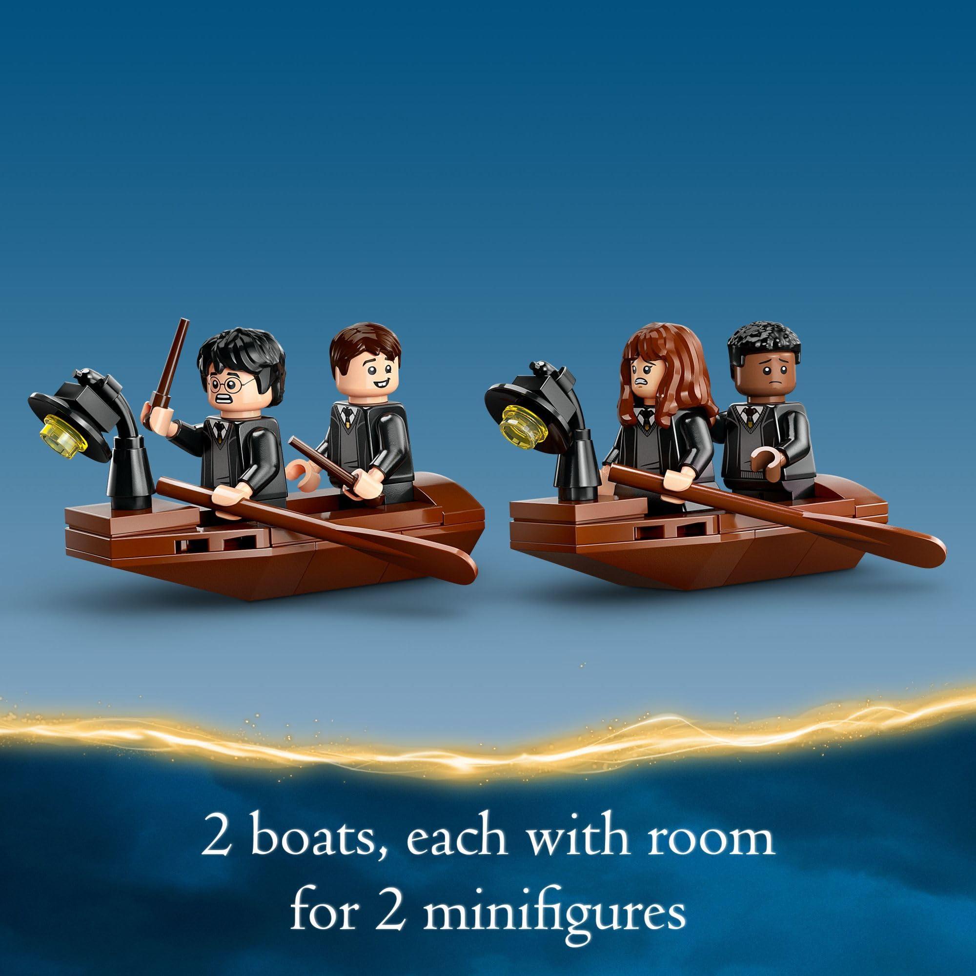 LEGO Harry Potter Hogwarts Boat House Building Toys - Harry Potter Toys for Kids, Girls & Boys, Age 8+ - Birthday Gift with 5 Minifigures - 76426 - Image 5