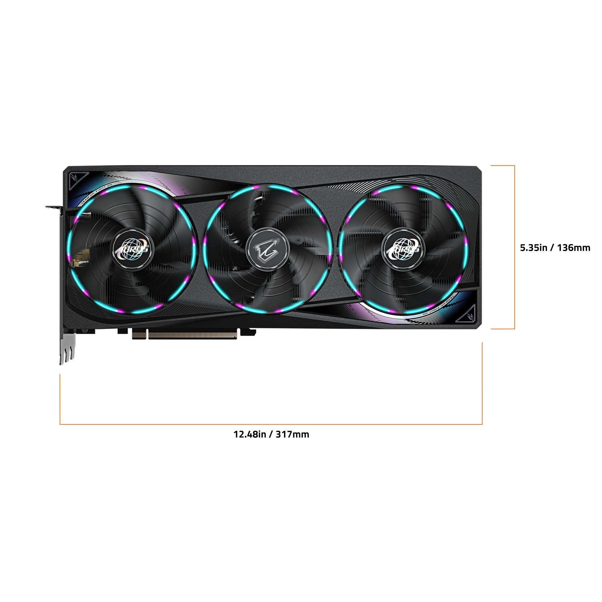GIGABYTE AORUS GeForce RTX 5070 Master 12G Graphics Card, 12GB 192-bit GDDR7, PCIe 5.0, WINDFORCE Cooling System, GV-N5070AORUS M-12GD Video Card - Image 6