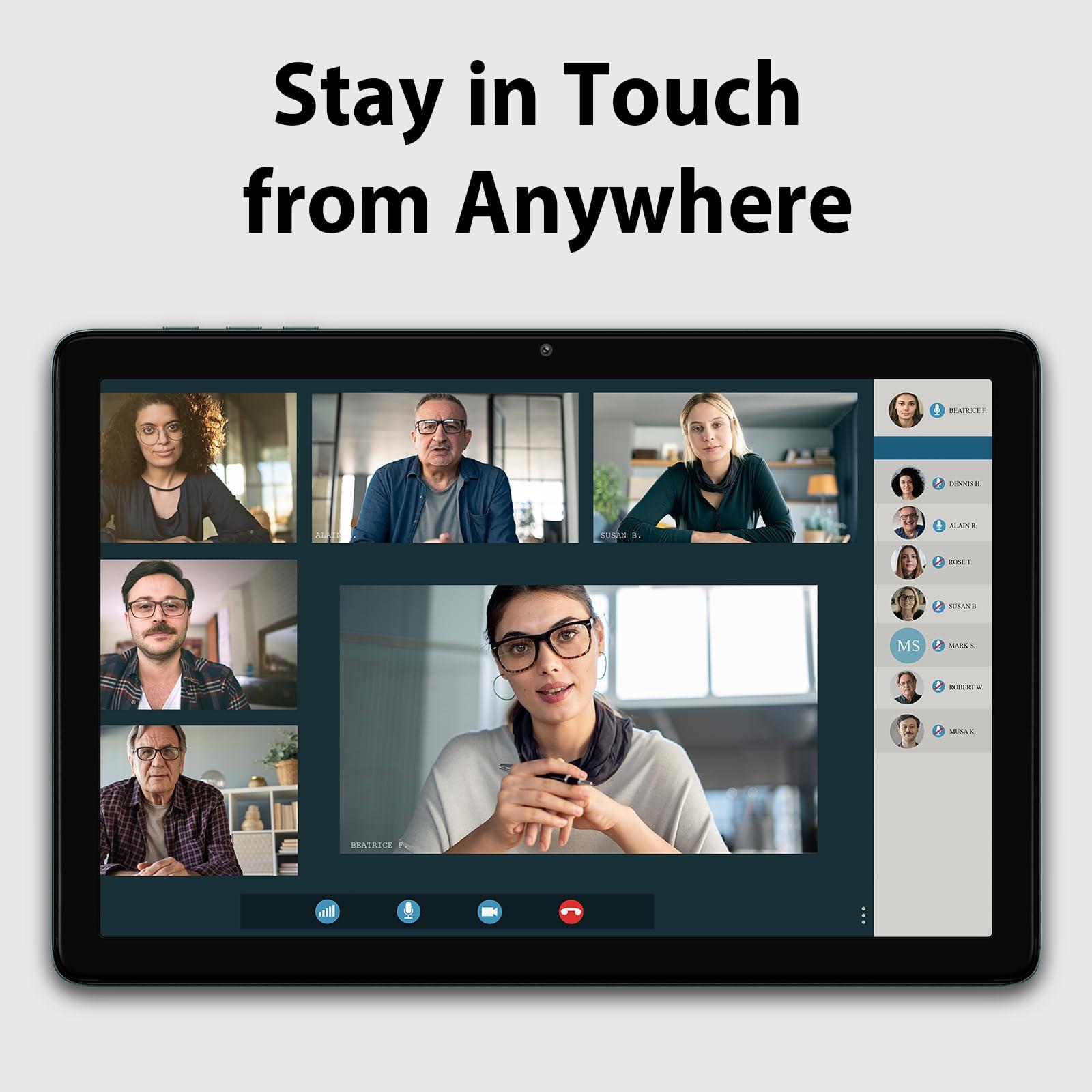 xiskt Android Tablet 10.1 inch Android 13 Tablet,8(4+4) GB&128GB Storage(Expand to 512GB), Dual 13MP+5MP Camera, 6800mAh, WiFi, Bluetooth 5.0,GPS - Image 7