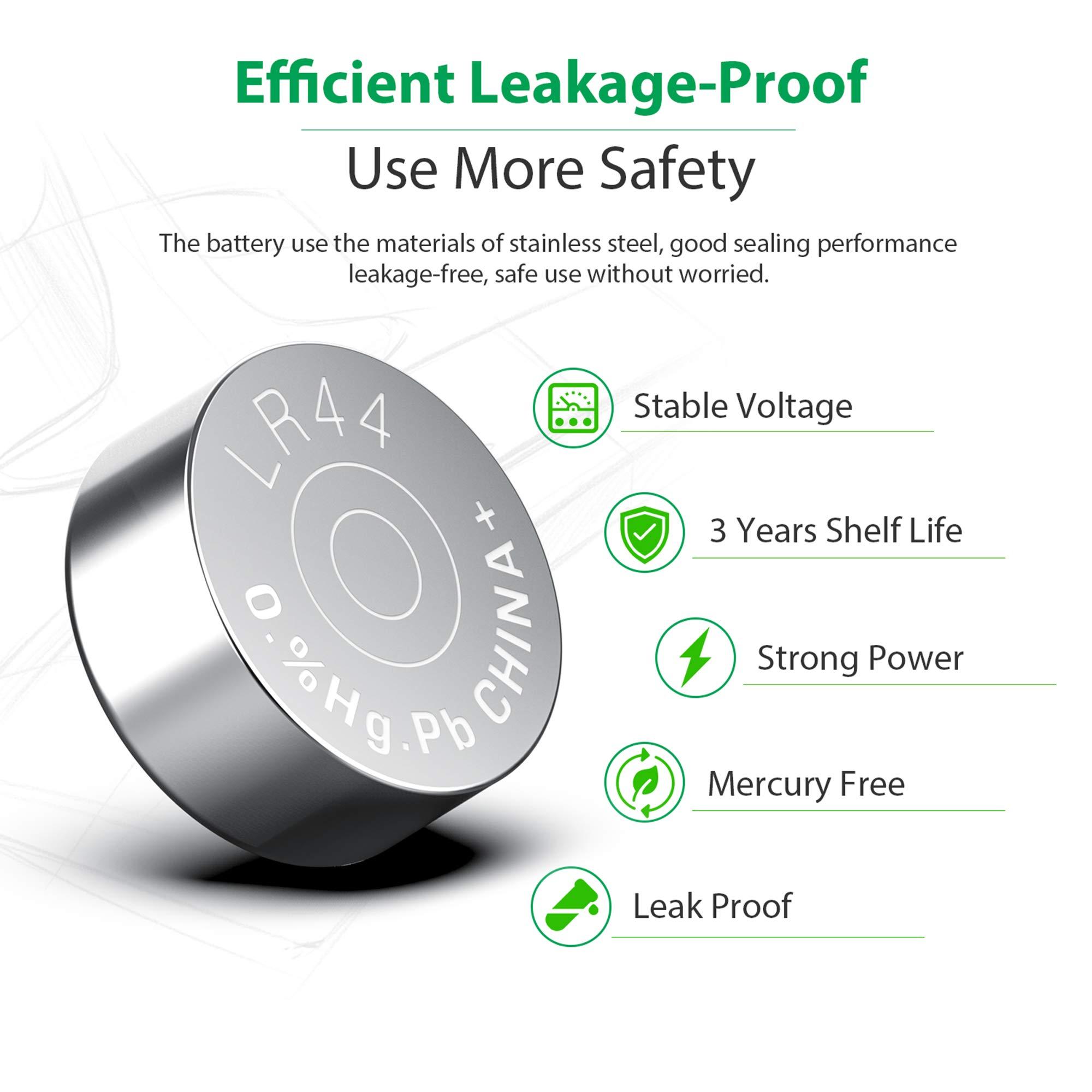 LiCB 20 Pack LR44 AG13 357 303 SR44 Battery 1.5V Button Coin Cell Batteries - Image 5