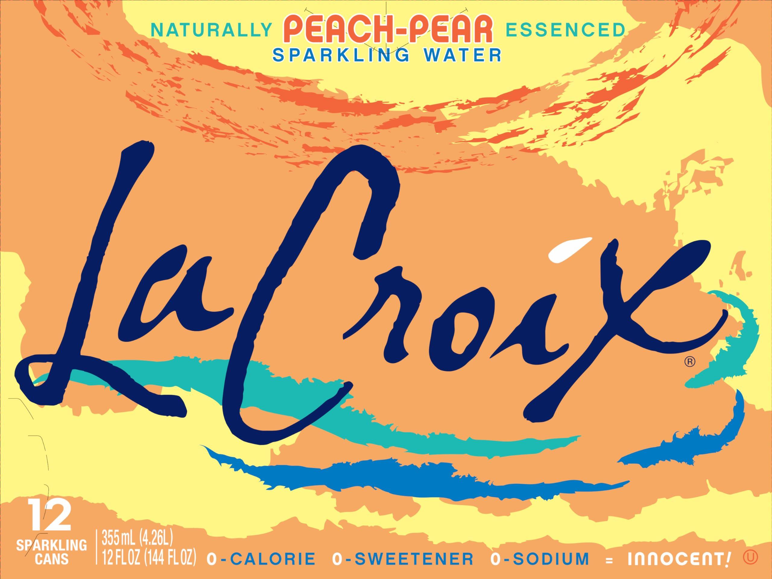 LaCroix Sparkling Water, Peach-Pear, 12 Fl Oz (pack of 12) - Image 3