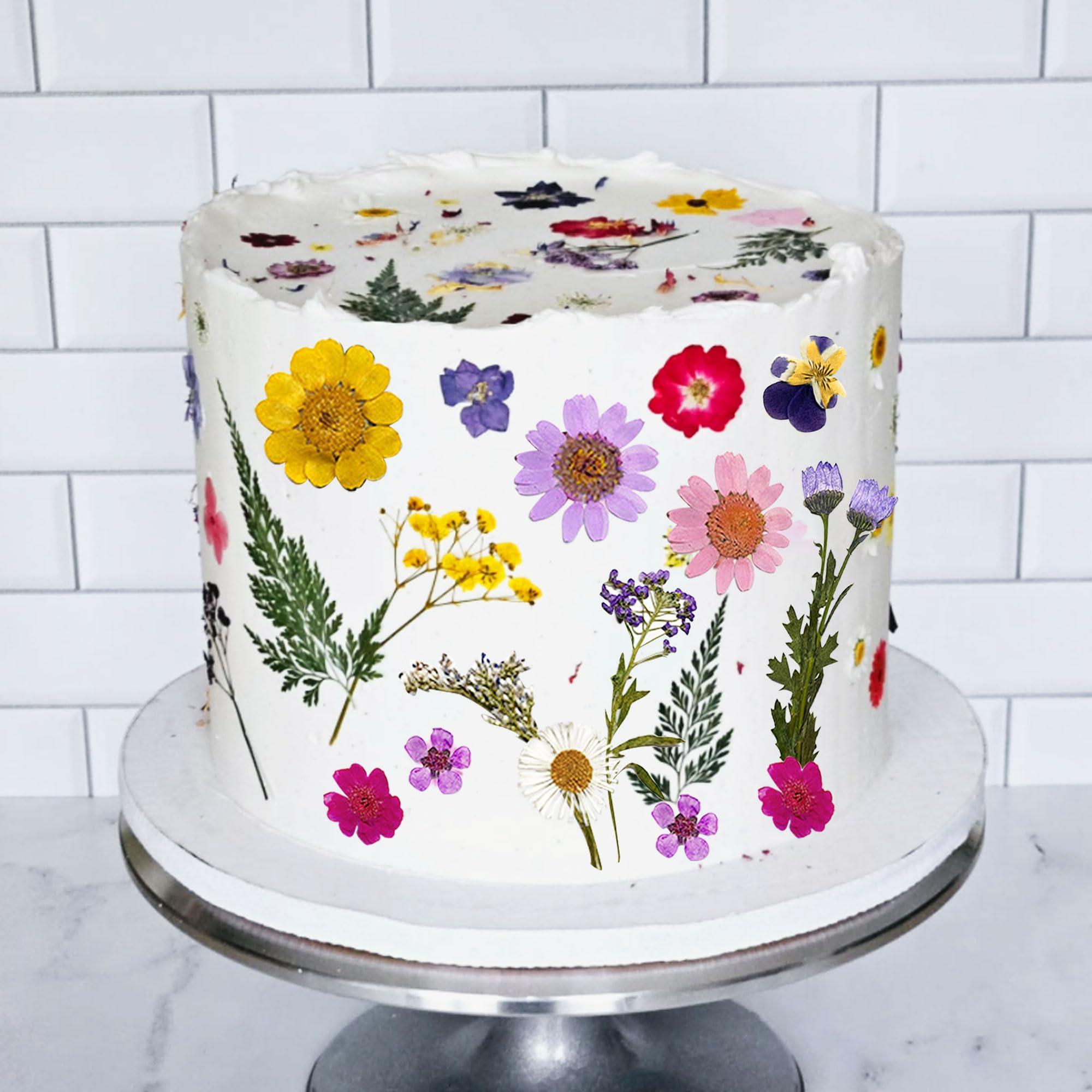JeVenis Wildflower Cake Toppers Wildflower Decor Baby In Bloom Baby Shower Cake Toppers for Women Birthday Bridal Shower Wedding Party Decoration - Image 4
