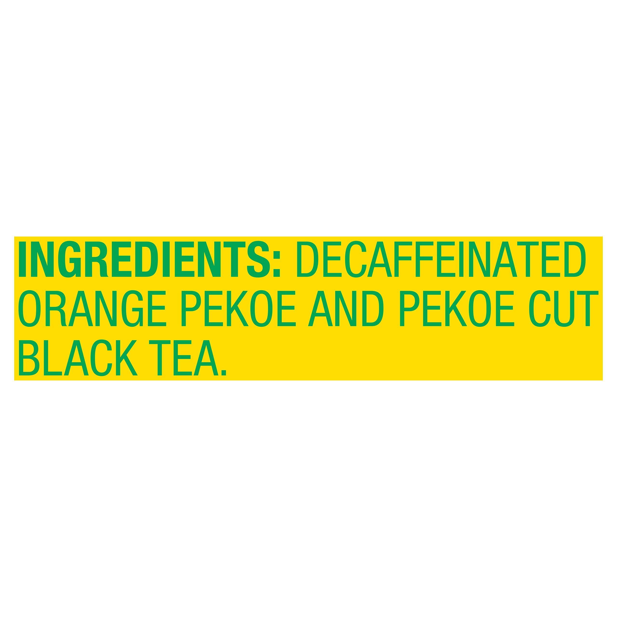 Lipton Tea Bags For a Delicious Beverage Decaffeinated Black Tea Caffeine-Free and Made With Real Tea Leaves 75 Tea Bags - Image 3