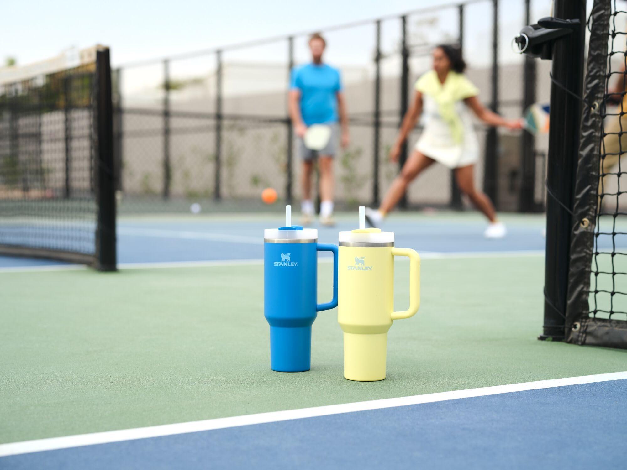 STANLEY Quencher H2.0 Tumbler with Handle and Straw 40 oz | Flowstate 3-Position Lid | Cup Holder Compatible for Travel | Insulated Stainless Steel Cup | BPA-Free | Azure - Image 7