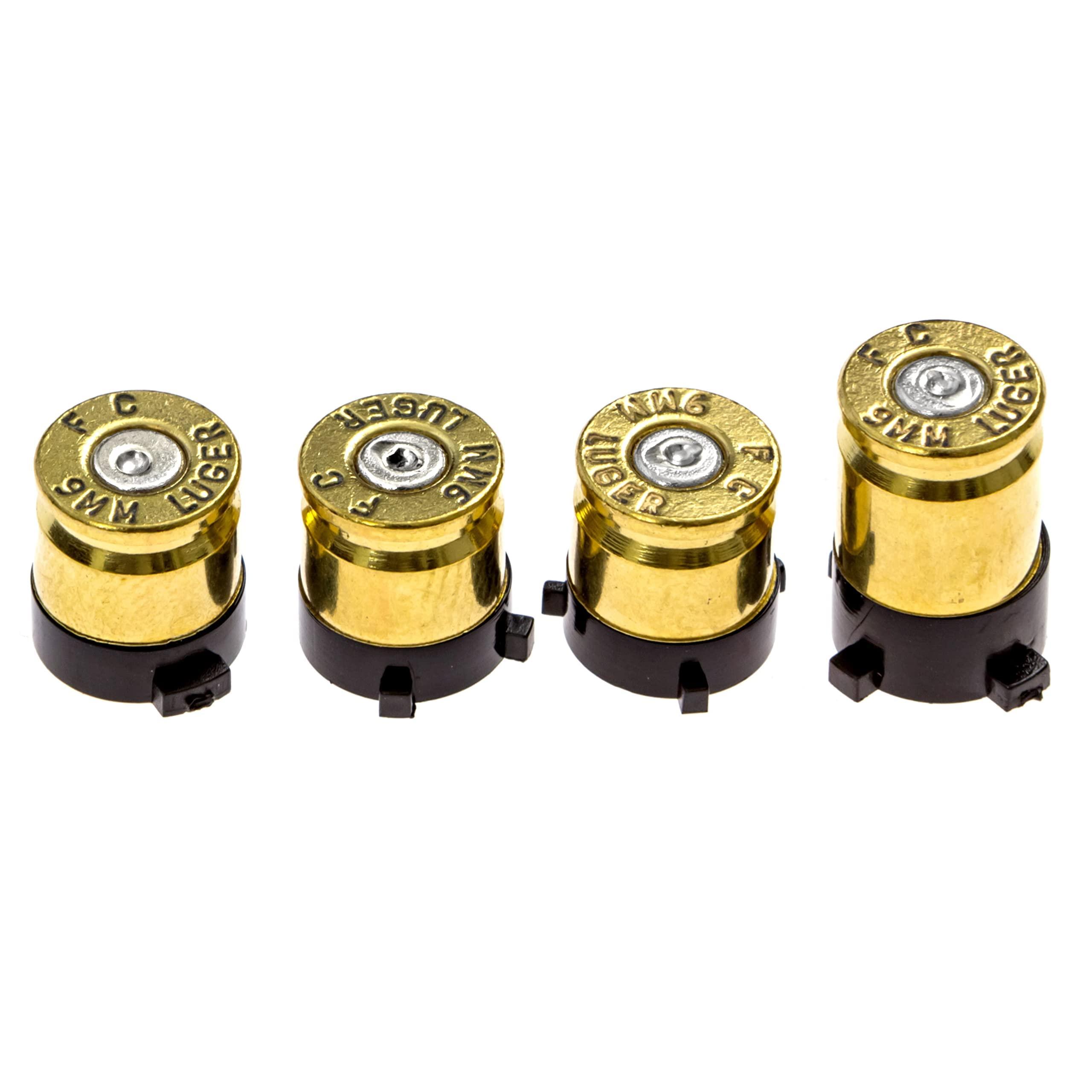 Controller Bullet Buttons for Xbox One Series X S - Made with Real 9MM Spent Bullet Casings - Includes Tools - Image 5