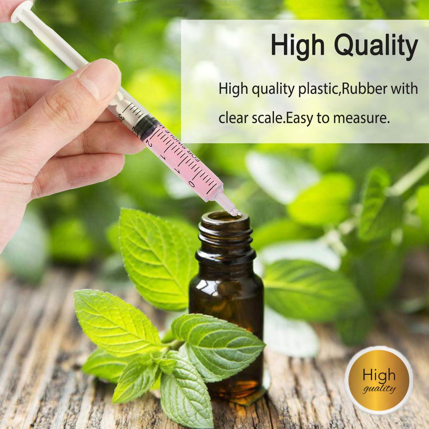 3 ml Syringe Without Needle, Syringe for Liquid with Cap, Oral, Scientific Labs, Measurement, Pack of 12 - Image 4