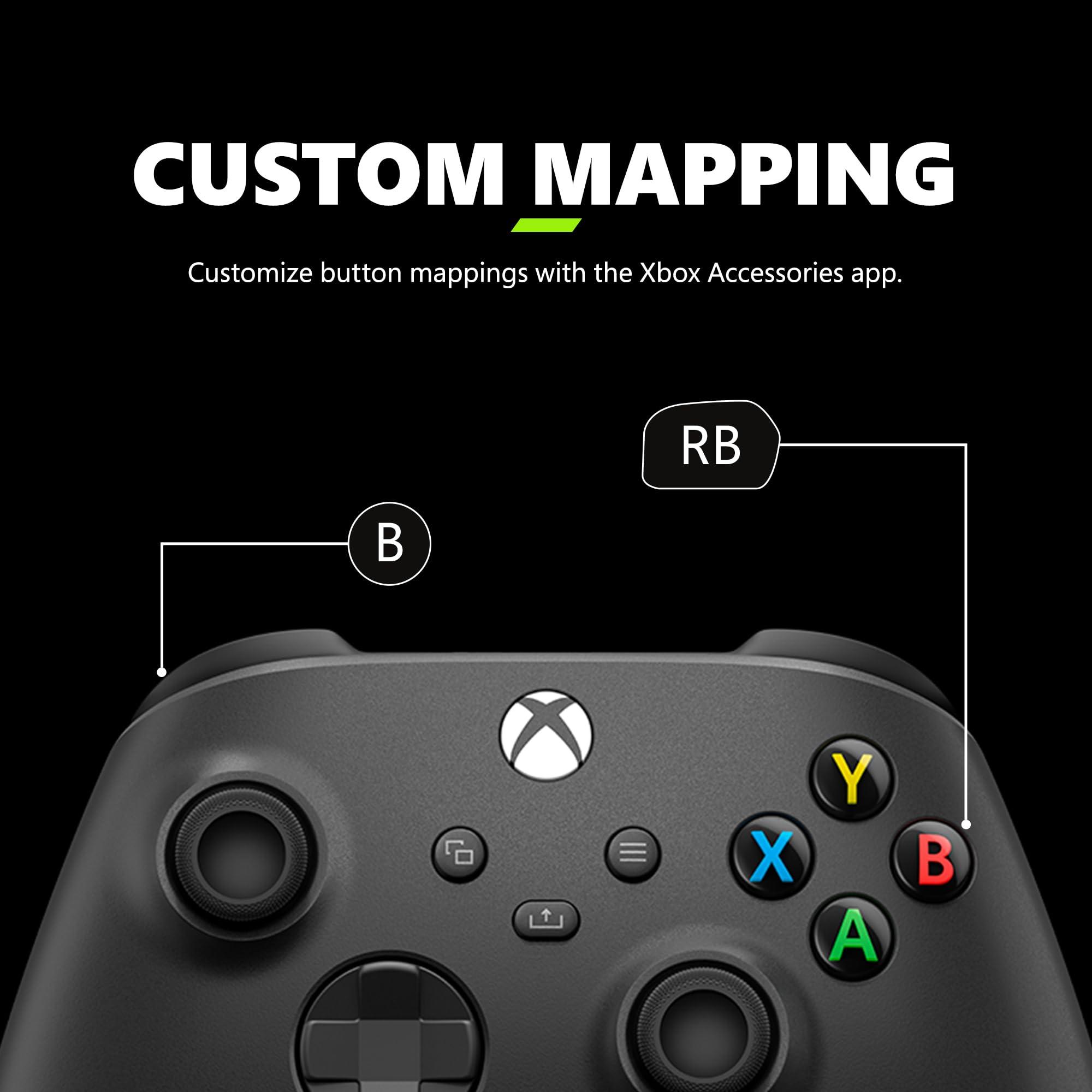 Xbox Core Wireless Gaming Controller + USB-C® Cable – Carbon Black Series X|S, One, Windows PC, Android, and iOS - Image 5