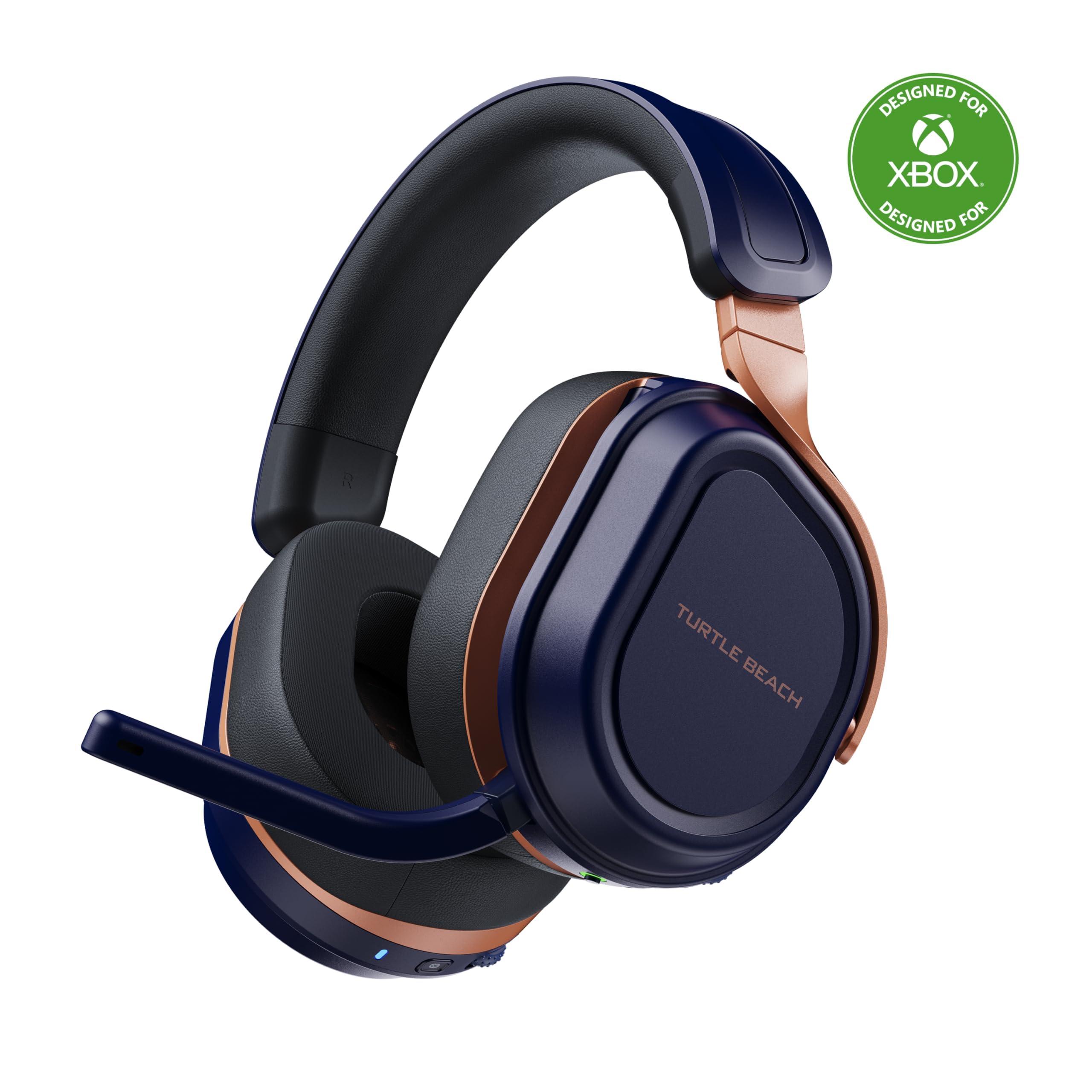 Turtle Beach Stealth 700 Gen 3 Wireless Multiplatform Amplified Gaming Headset for Xbox Series X|S, Xbox One, PC, PS5, Mobile – 60mm Drivers, AI Noise-Cancelling Mic, Bluetooth, 80-Hr Battery – Cobalt