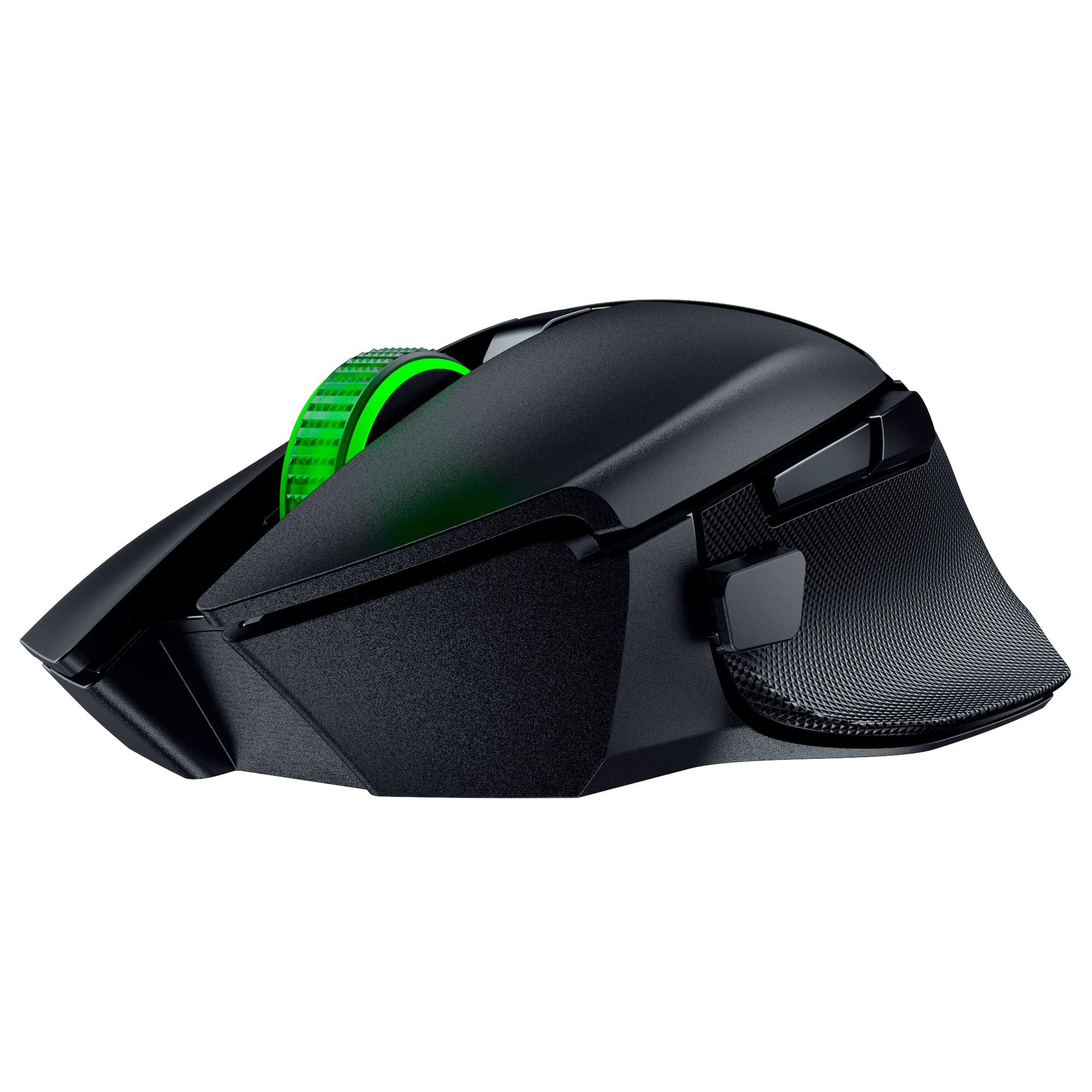 Razer Basilisk V3 X HyperSpeed Customizable Wireless Gaming Mouse: Mechanical Switches Gen-2-5G Advanced 18K Optical Sensor - Chroma RGB 9 Programmable Controls 535 Hr Battery Classic Black - Image 10