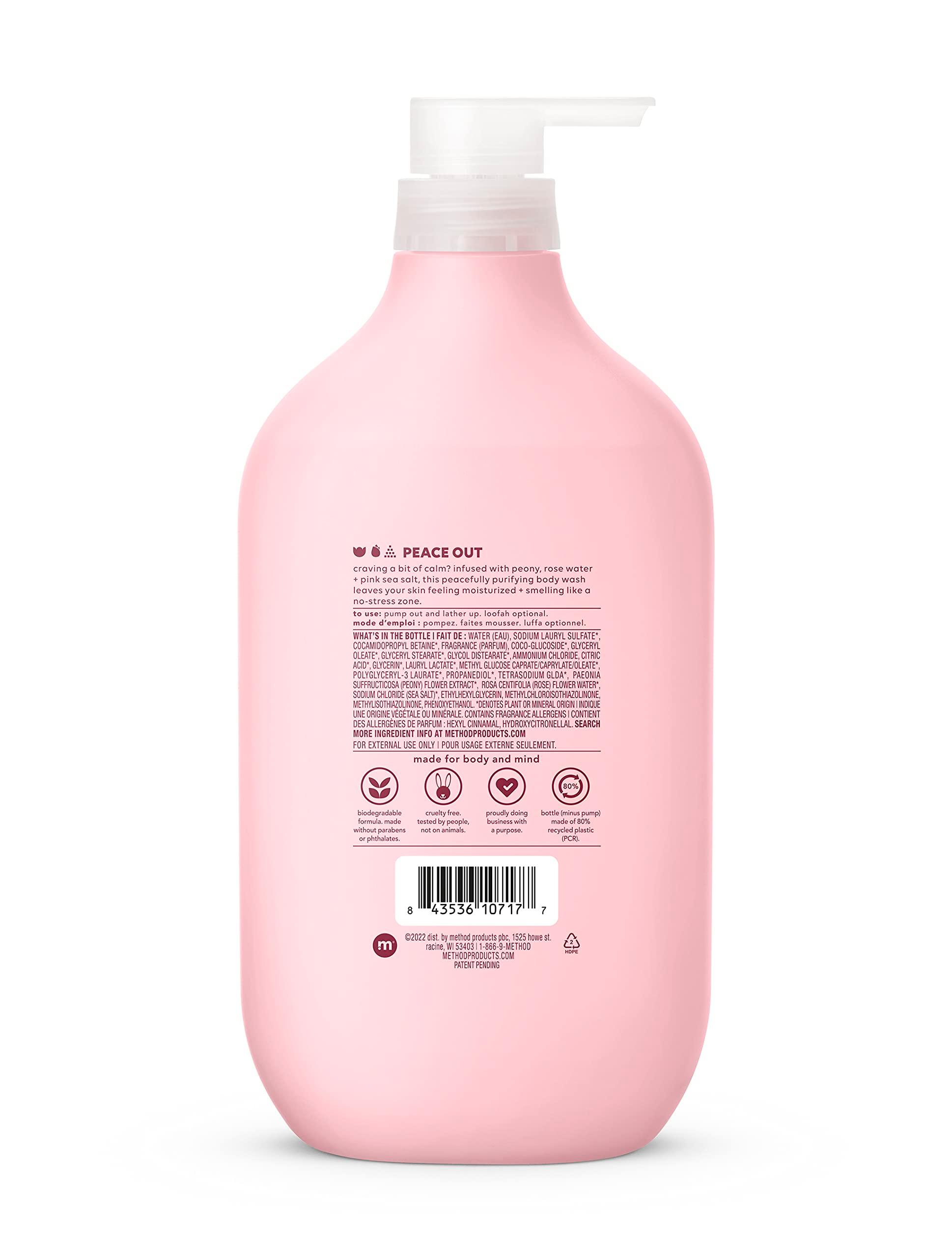 Method Body Wash, Pure Peace, Paraben and Phthalate Free, Biodegradable Formula, 28 oz (Pack of 1) - Image 3