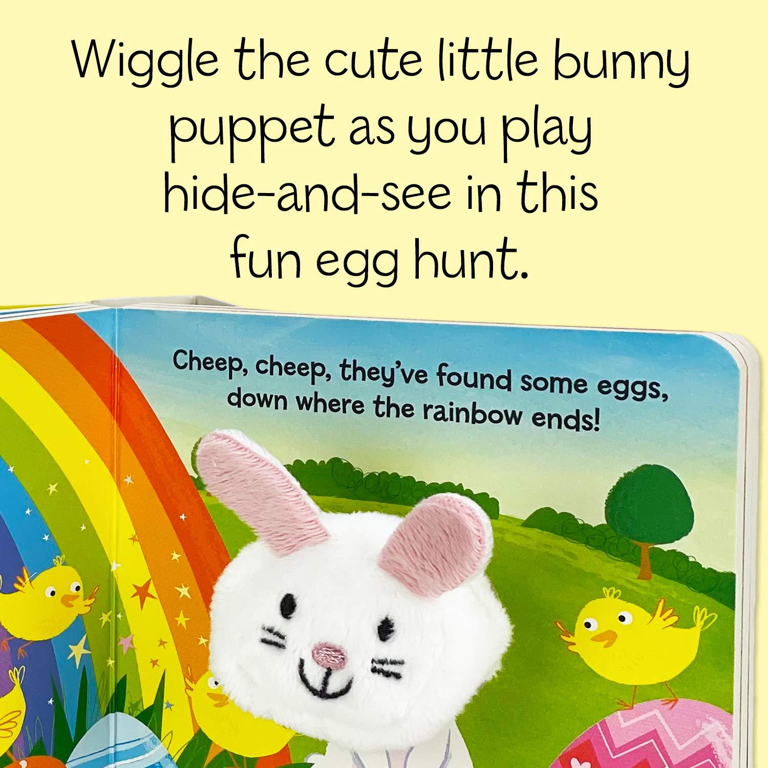 Hippity, Hoppity, Little Bunny - Finger Puppet Board Book for Easter Basket Gifts or Stuffer Ages 0-3 - Image 5