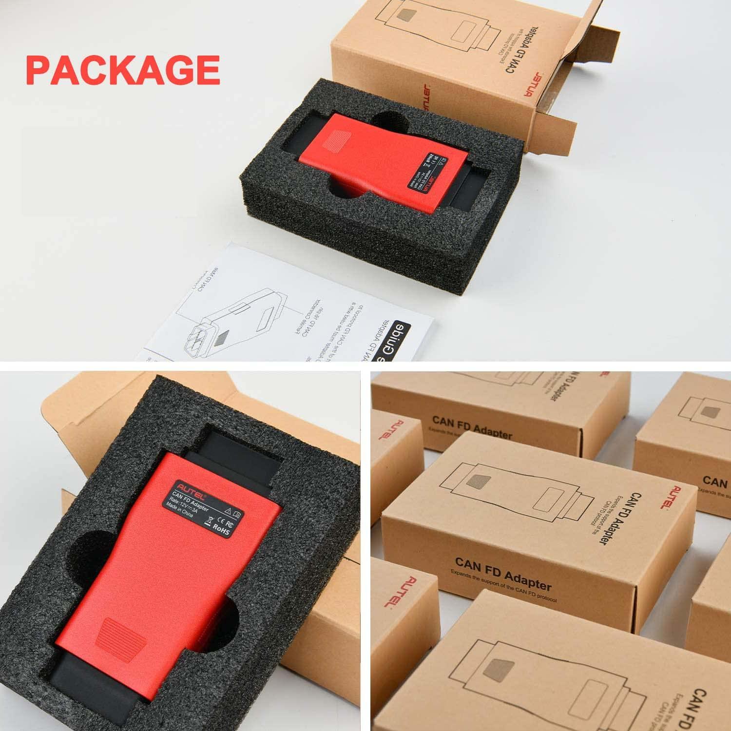 Autel CAN FD Adapter Support CAN FD Protocol for GM 2020+ for Ford for Chevrolet for Lincoln Compatible MaxiFlash Elite J2534-VCI VCI100 VCI Mini Maxisys Elite 908 Series 906 Series - Image 8