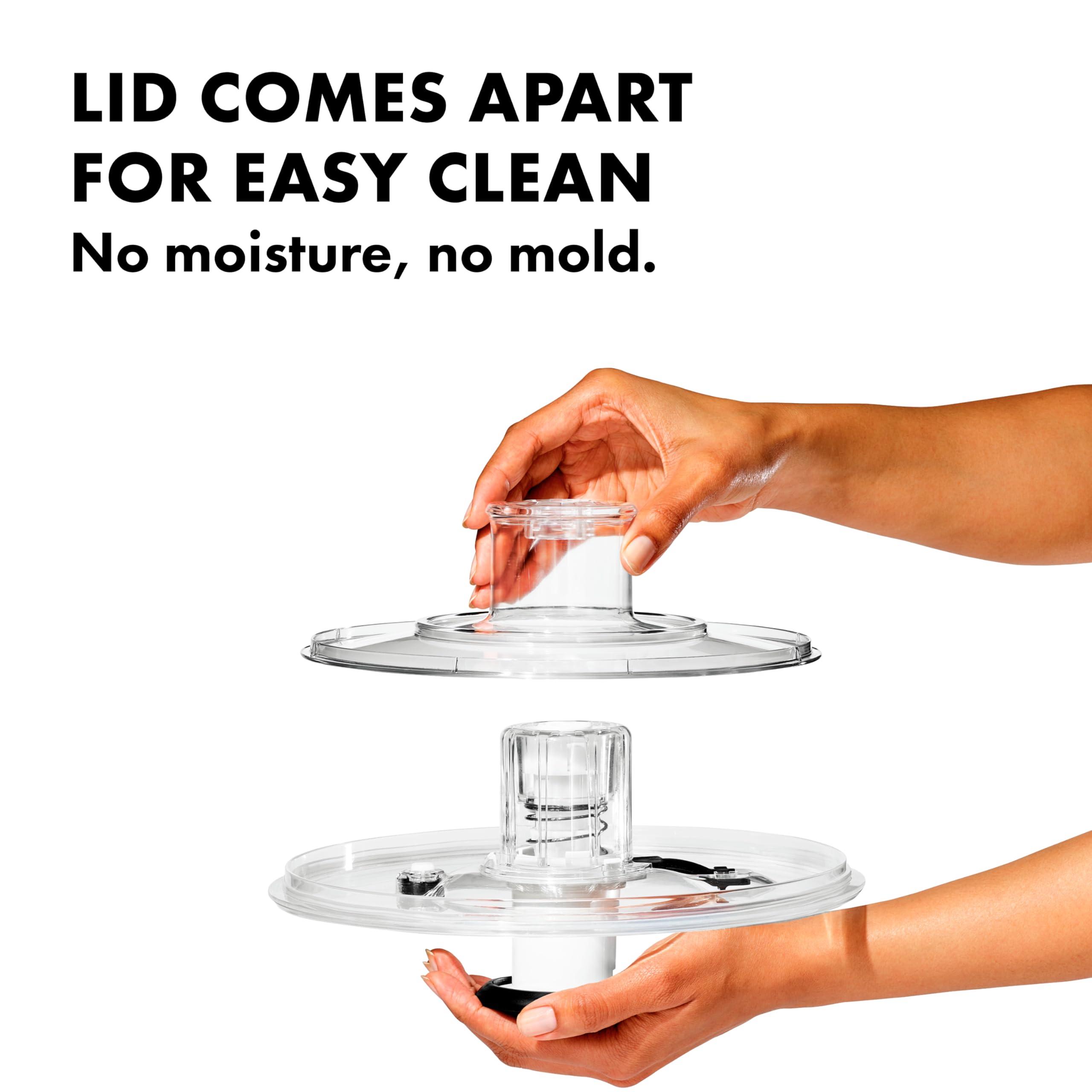 OXO Good Grips Salad Spinner | Lettuce Spinner | Fruit Washer | Fruit Washing Bowl with Strainer | Vegetable Cleaner | Salad Cleaner | Lettuce Washer | 6.22 Quart Capacity - Image 6