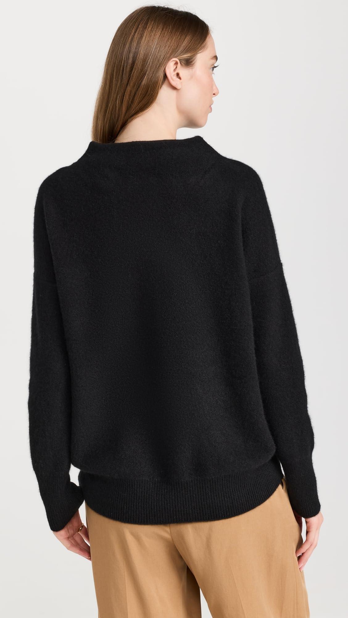 Vince Women's Boiled Funnel Neck Pullover - Image 3