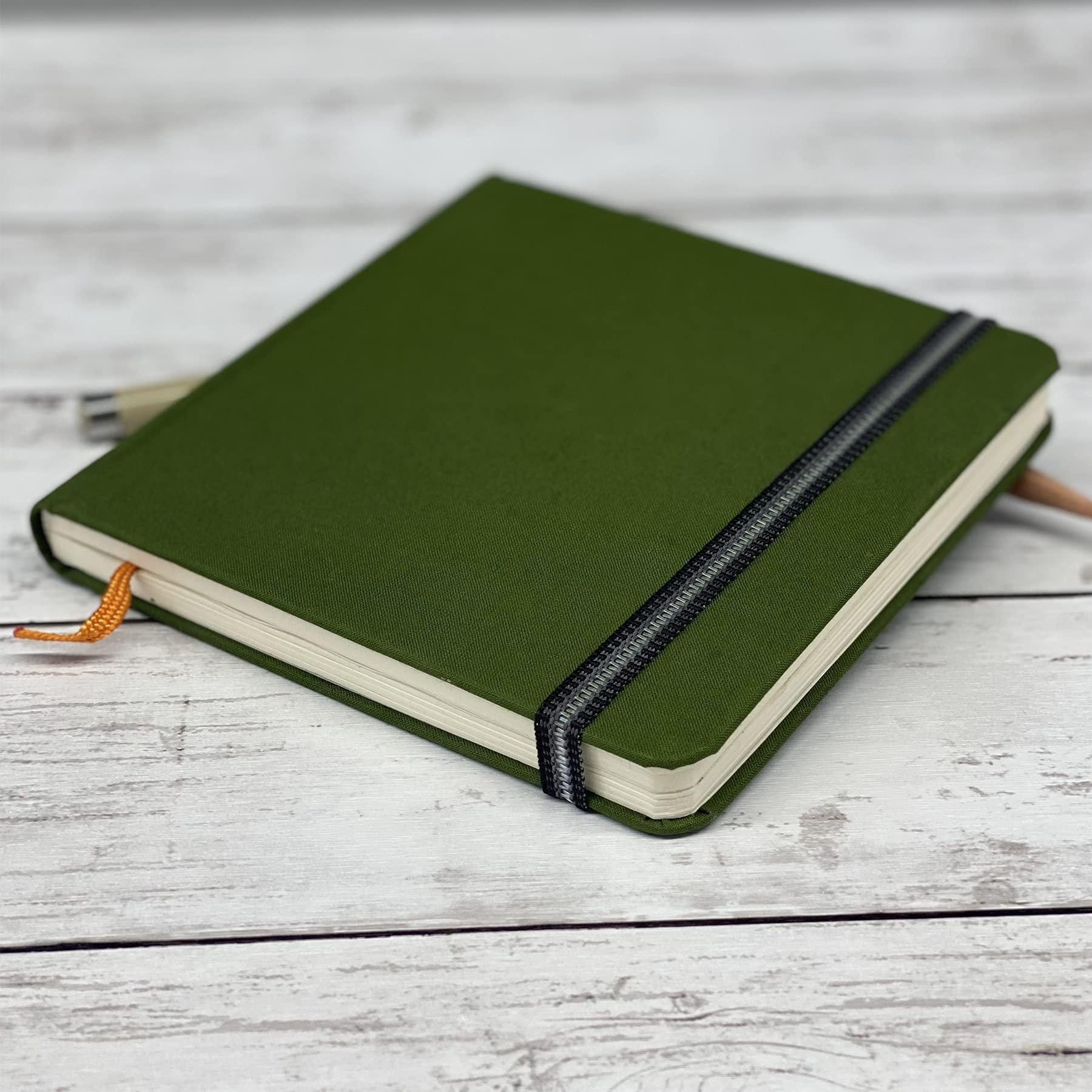 Speedball Travelogue Pocket Portrait Sketchbook - 5.5" x 3.5" Artist Journal, 128 Sheets Buff Drawing Paper, Cadmium Green Cover - Image 3