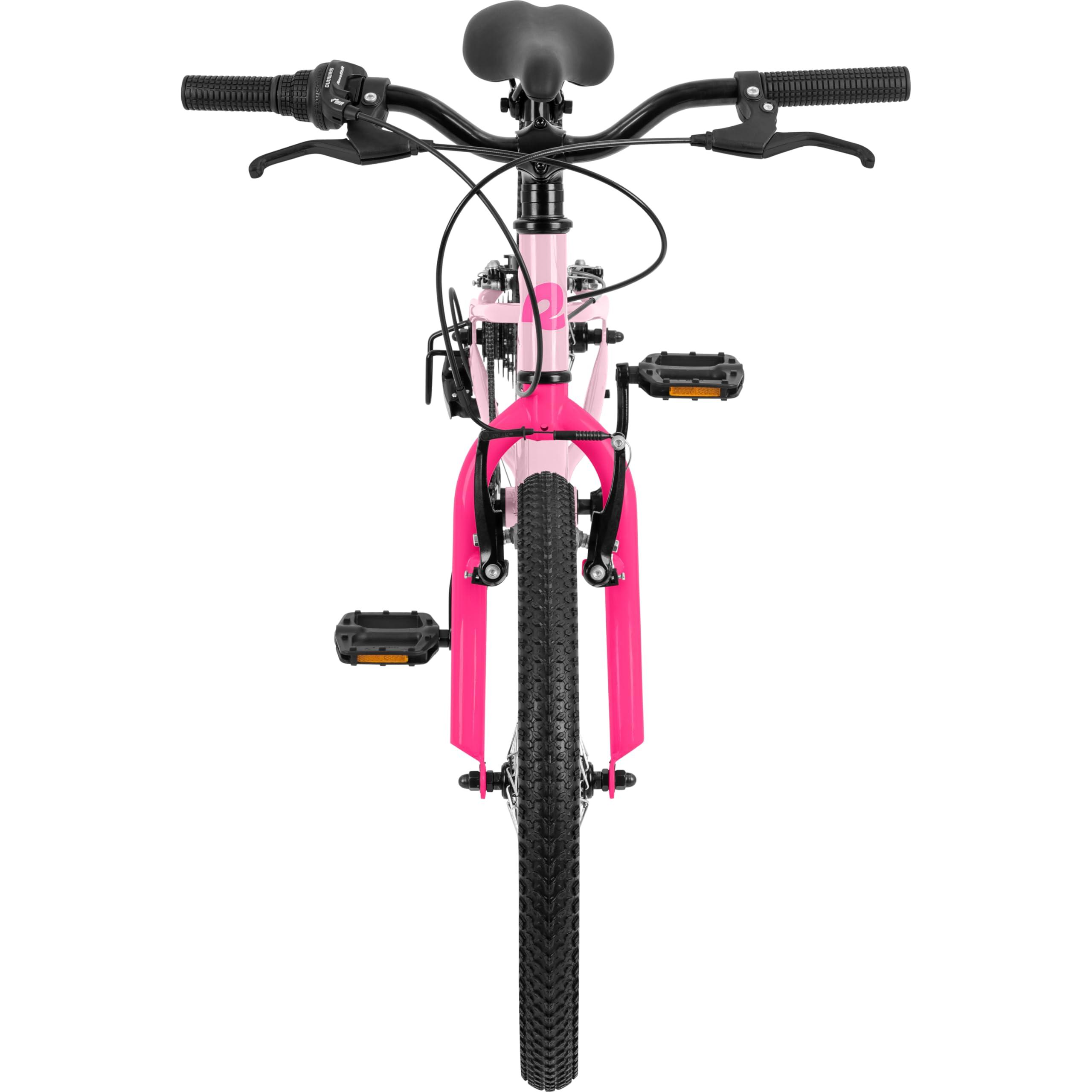 Retrospec Dart 20 & 24 Inch Hybrid Kids Bike - 7 Speed for Ages 6-11 Boys and Girls Youth Bicycle with 29" All Season Tires and Shock-Absorbing Suspension - Image 4
