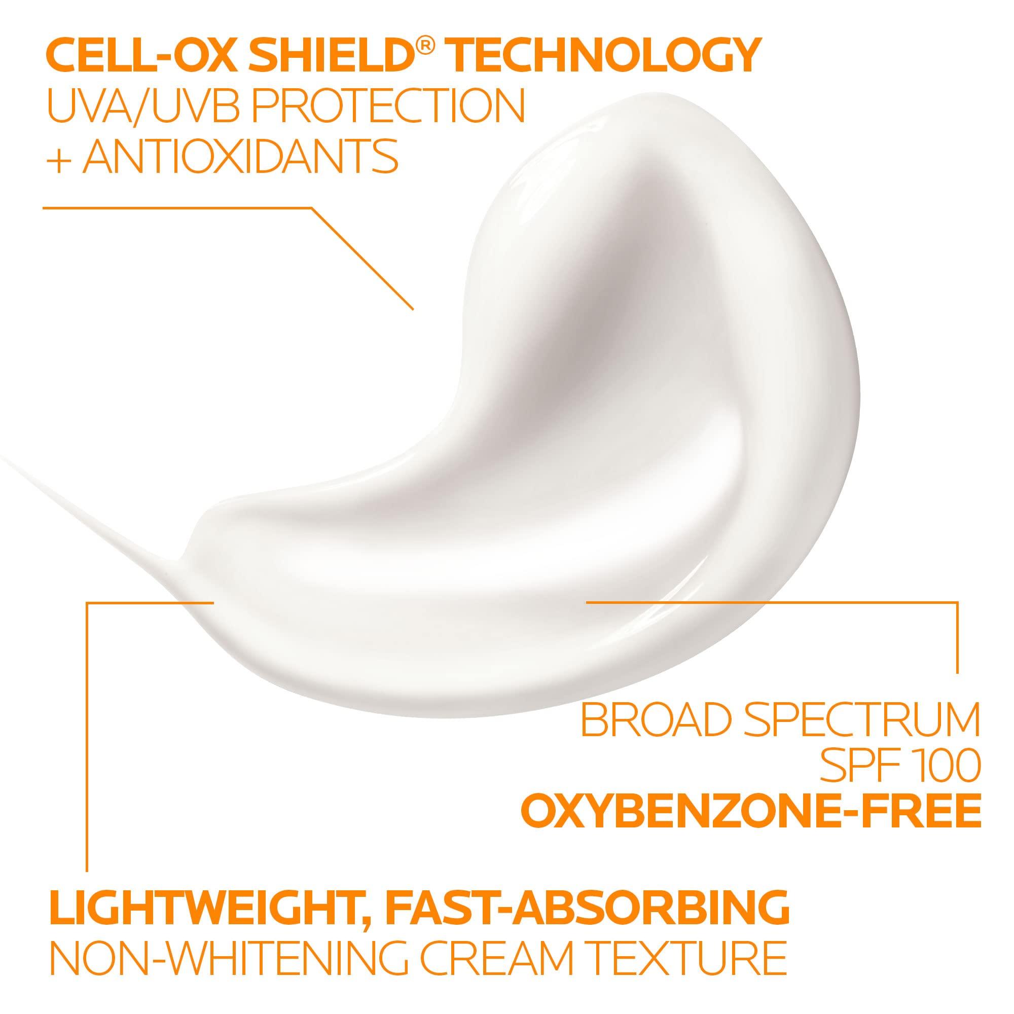 La Roche-Posay Anthelios Melt-In Milk Sunscreen SPF 100, Sunscreen For Body & Face, Broad Spectrum SPF + Antioxidants, Oil Free, For Sun Sensitive Skin, Oxybenzone Free - Image 3