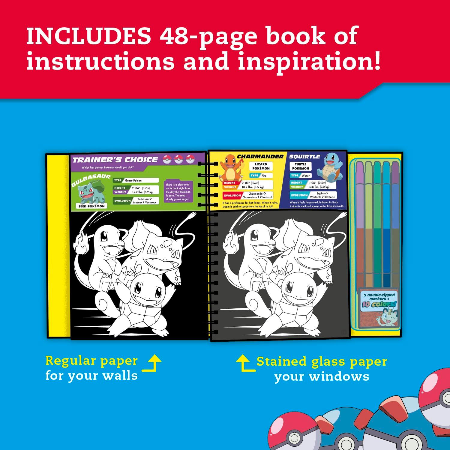 KLUTZ Pokémon Stained Glass Art Craft Kit - Image 5