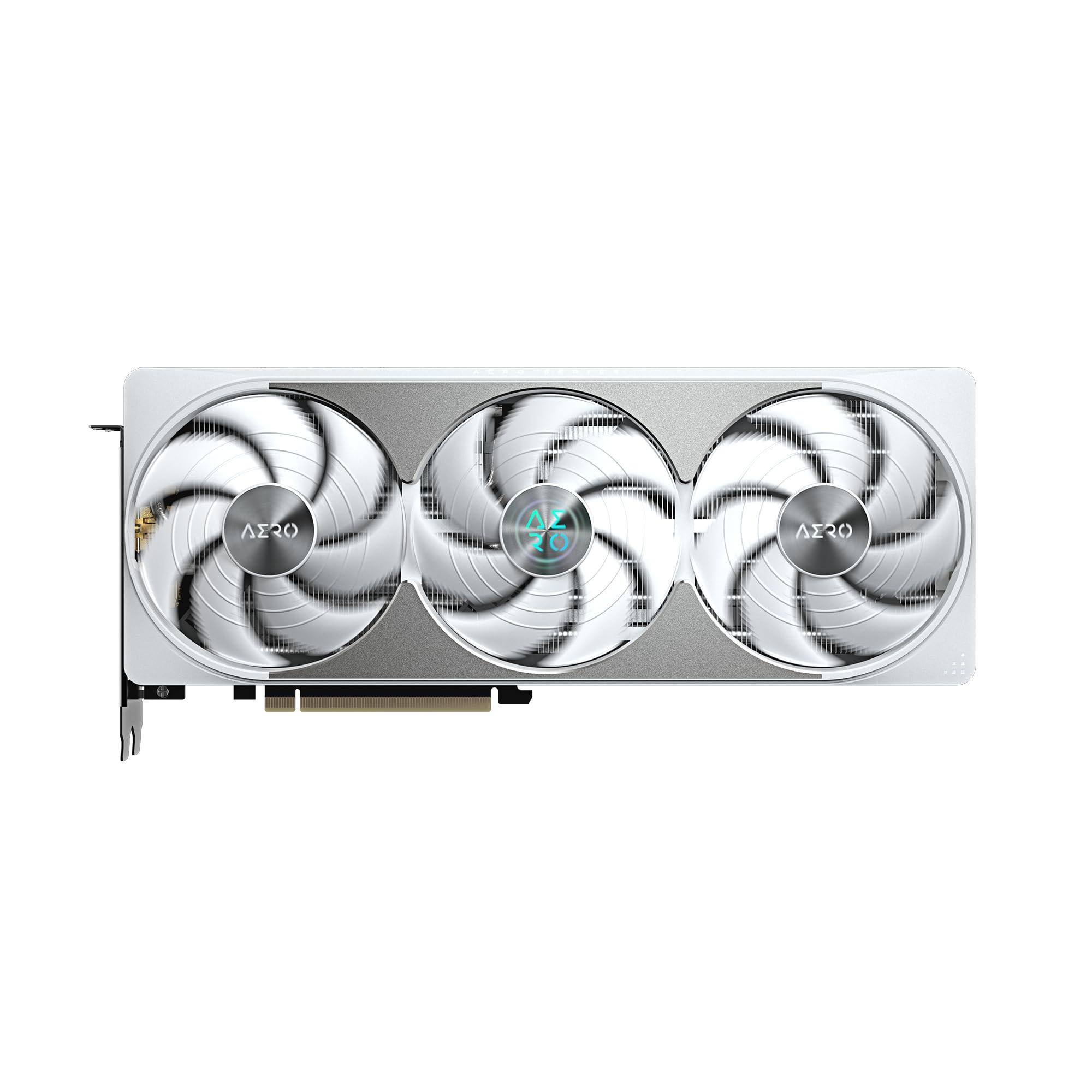 Gigabyte GeForce RTX 5080 AERO OC SFF 16G Graphics Card - 16GB GDDR7, 256 Bit, PCI-E 5.0, 2730MHz Core Clock, 3 x DisplayPort, 1 x HDMI, GV-N5080AERO OC-16GD - Image 2