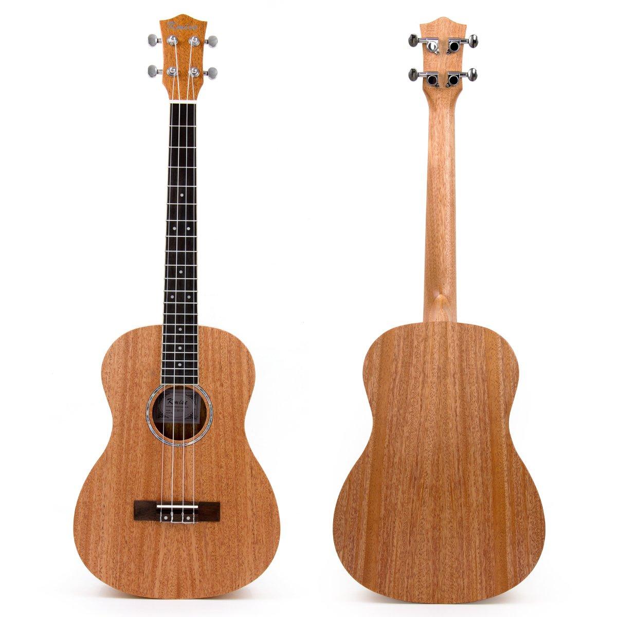 Kmise Baritone Ukulele 30 Inch Mahogany Ukelele 4 String Hawaii Guitar Uke G-C-E-A from Kmise - Image 2