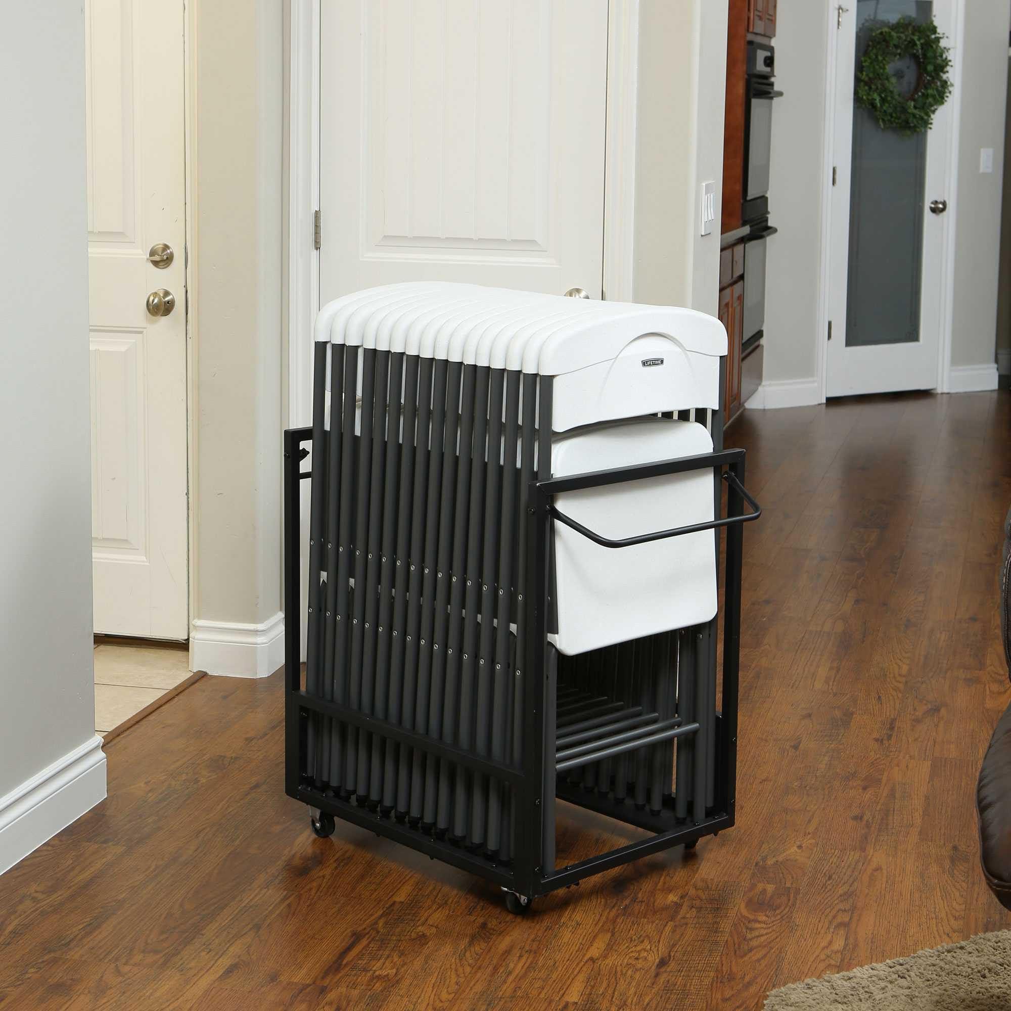 Lifetime 80279 Rolling Essential Chair Cart - Image 2