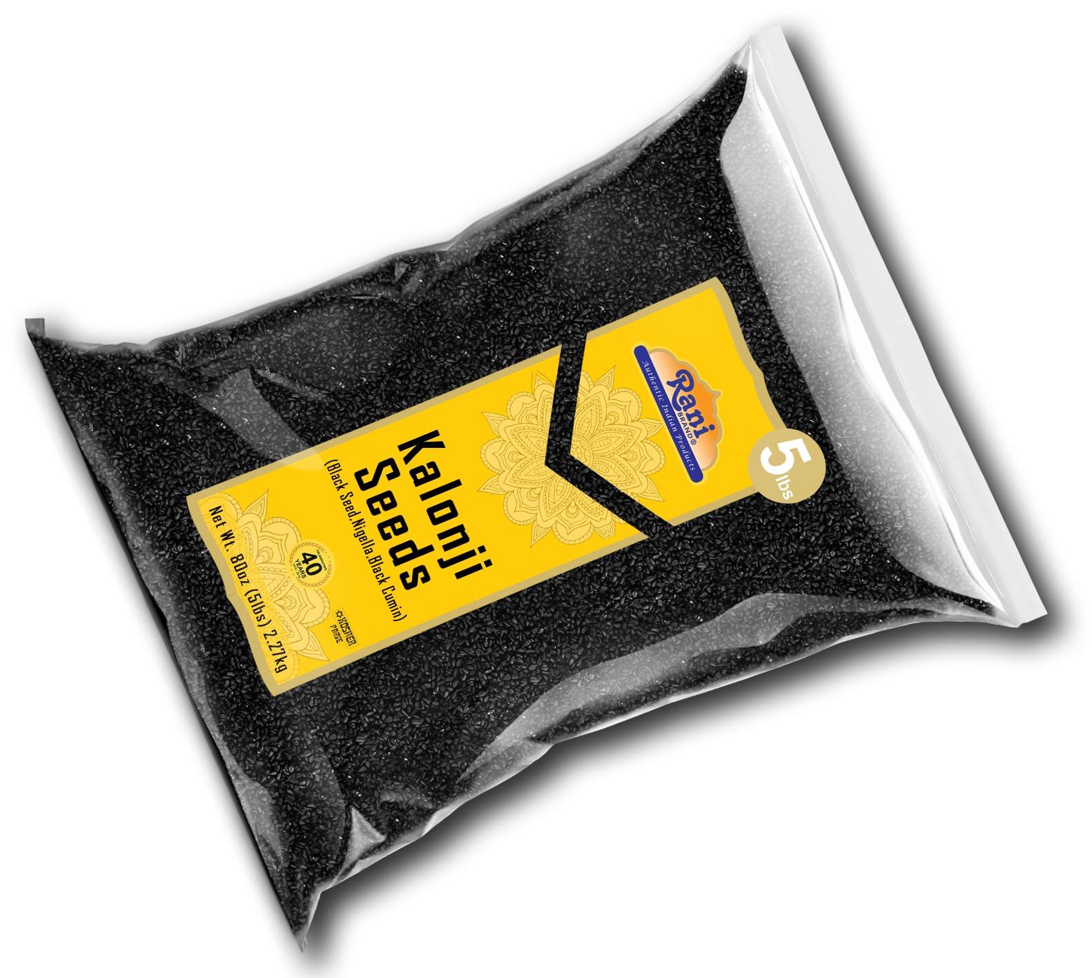 Rani Kalonji (Black Seed, Nigella Sativa, Black Cumin) Seeds 80oz (5lbs) 2.27kg Bulk ~ All Natural | Gluten Friendly | NON-GMO | Kosher | Vegan | Indian Origin - Image 9