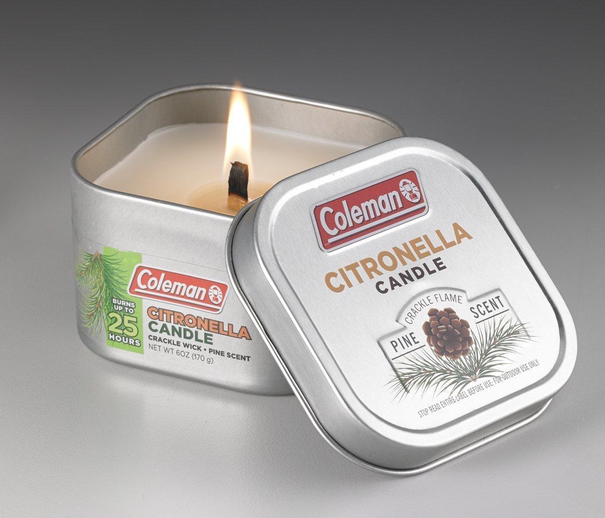 Coleman Pine Scented Citronella Candle - Image 4