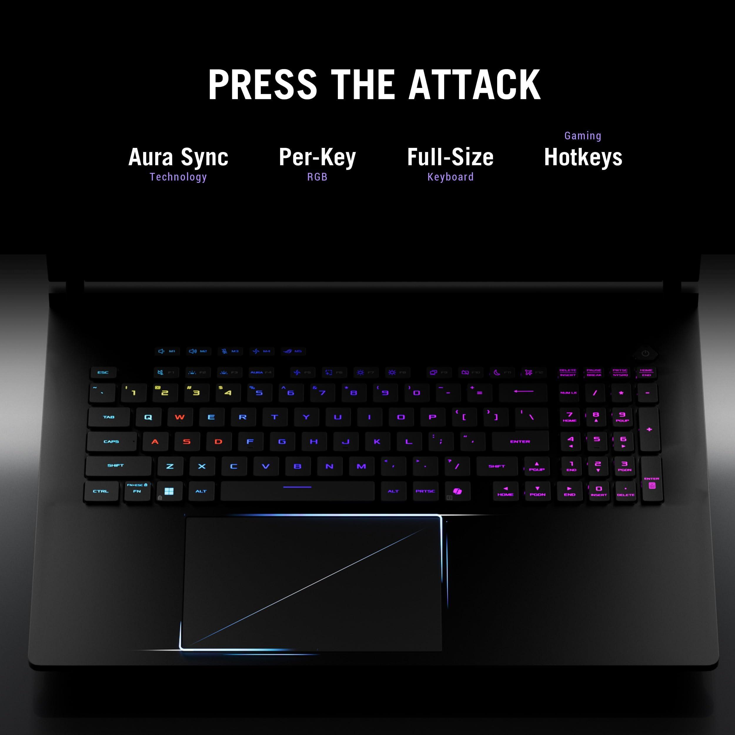 ASUS ROG Strix SCAR 18 (2025) Gaming Laptop, 18” ROG Nebula HDR 16:10 2.5K 240Hz/3ms, NVIDIA® GeForce RTX™ 5080, Intel® Core™ Ultra 9 275HX, 32GB DDR5-5600, 2TB PCIe Gen 4 SSD, Wi-Fi 7, Windows 11 Pro - Image 7